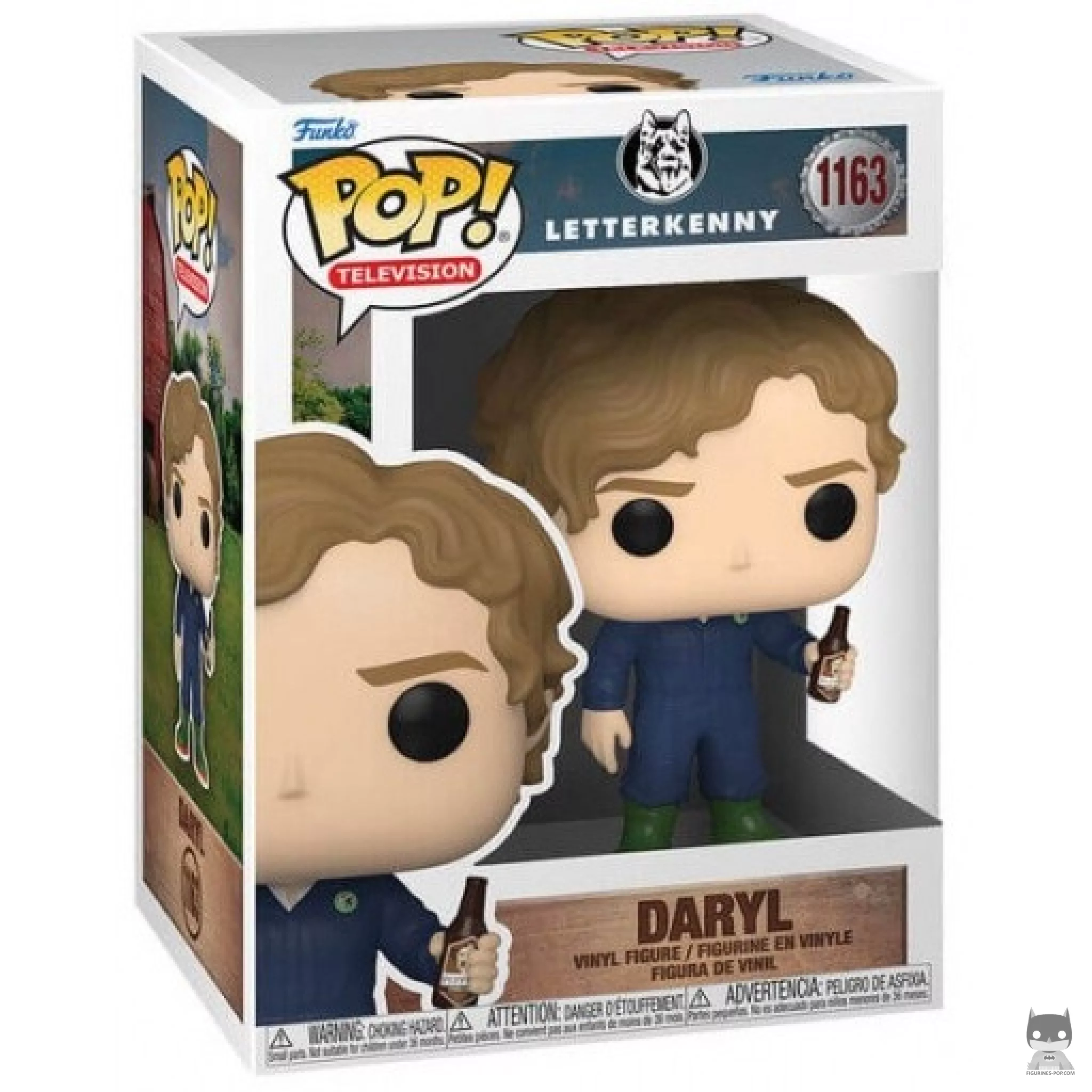 Figura Funko Pop! Daryl en su caja