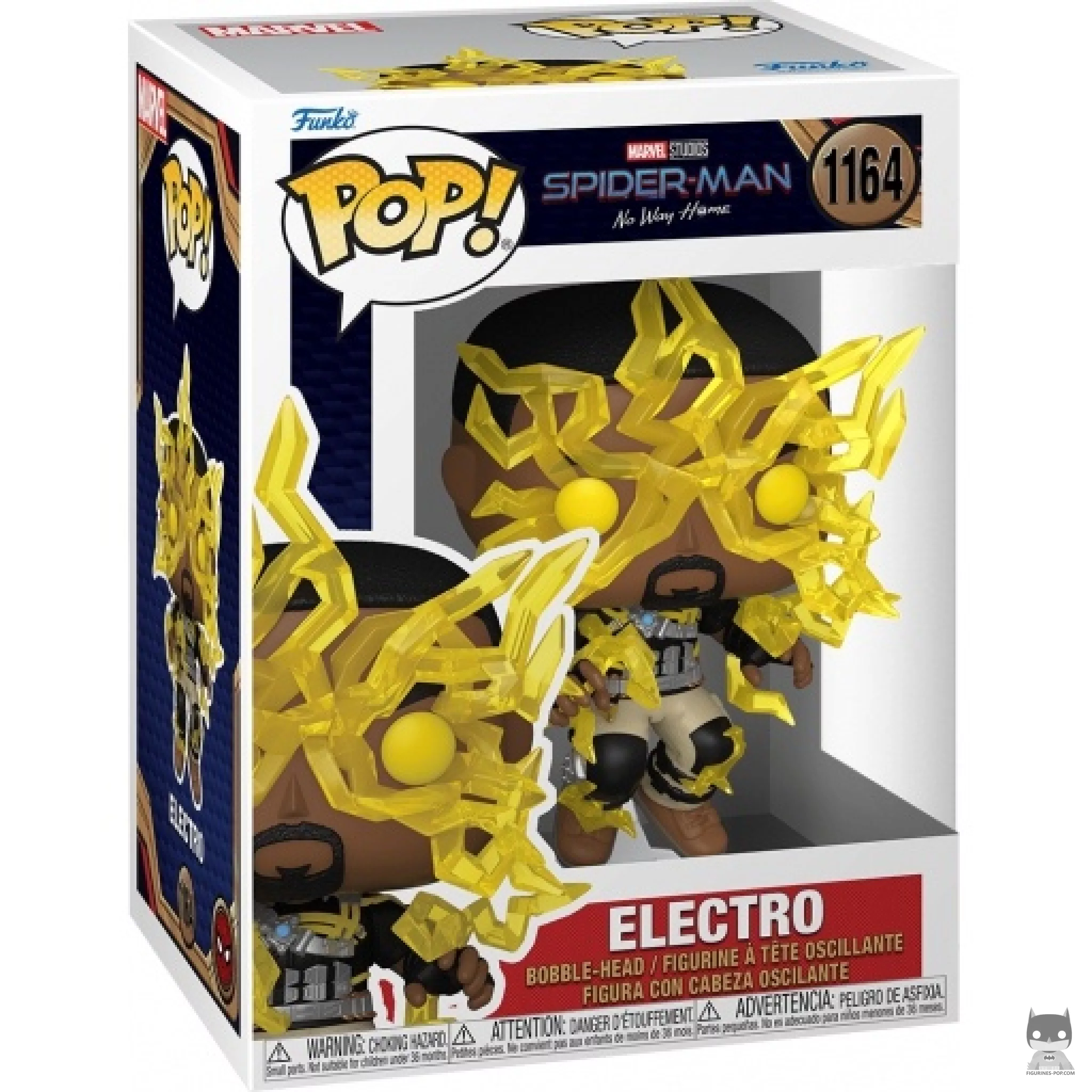 Figura Funko Pop! Electro en su caja