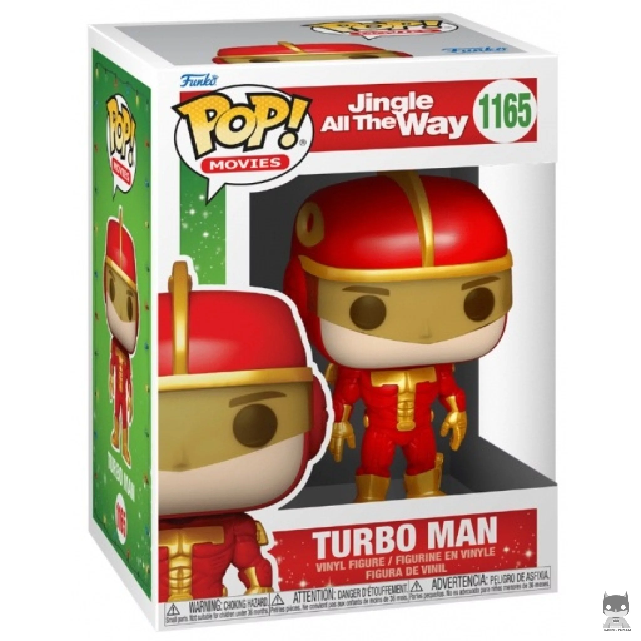 Figura Funko Pop! Turbo Man en su caja