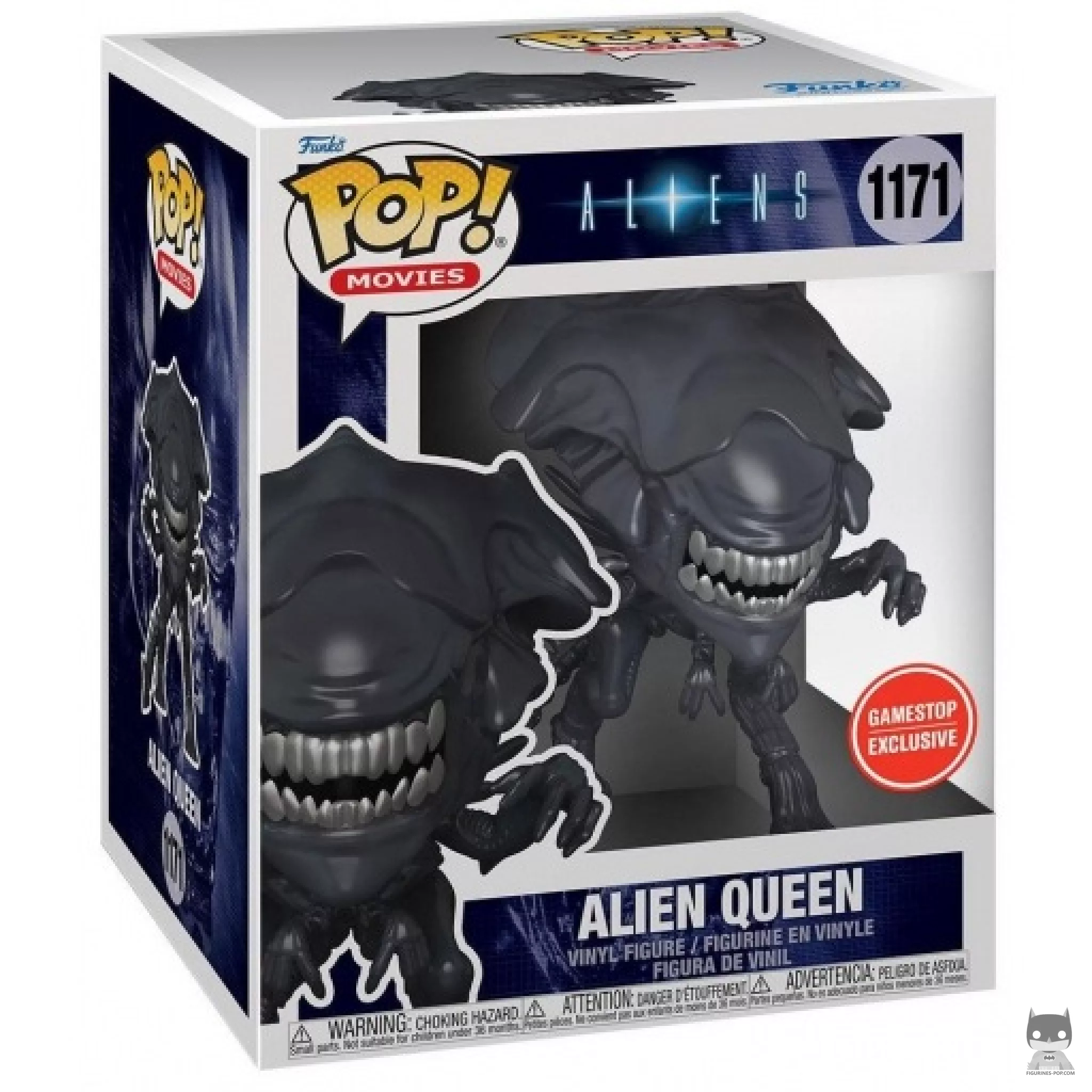 Figura Funko Pop! Reina Alien (Supersized) en su caja