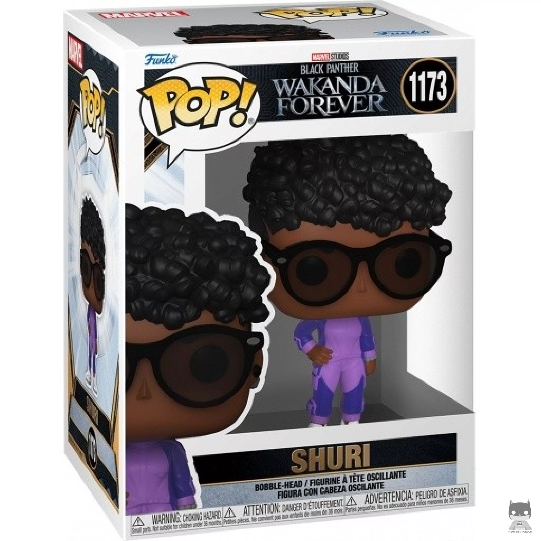 Figura Funko Pop! Shuri en su caja