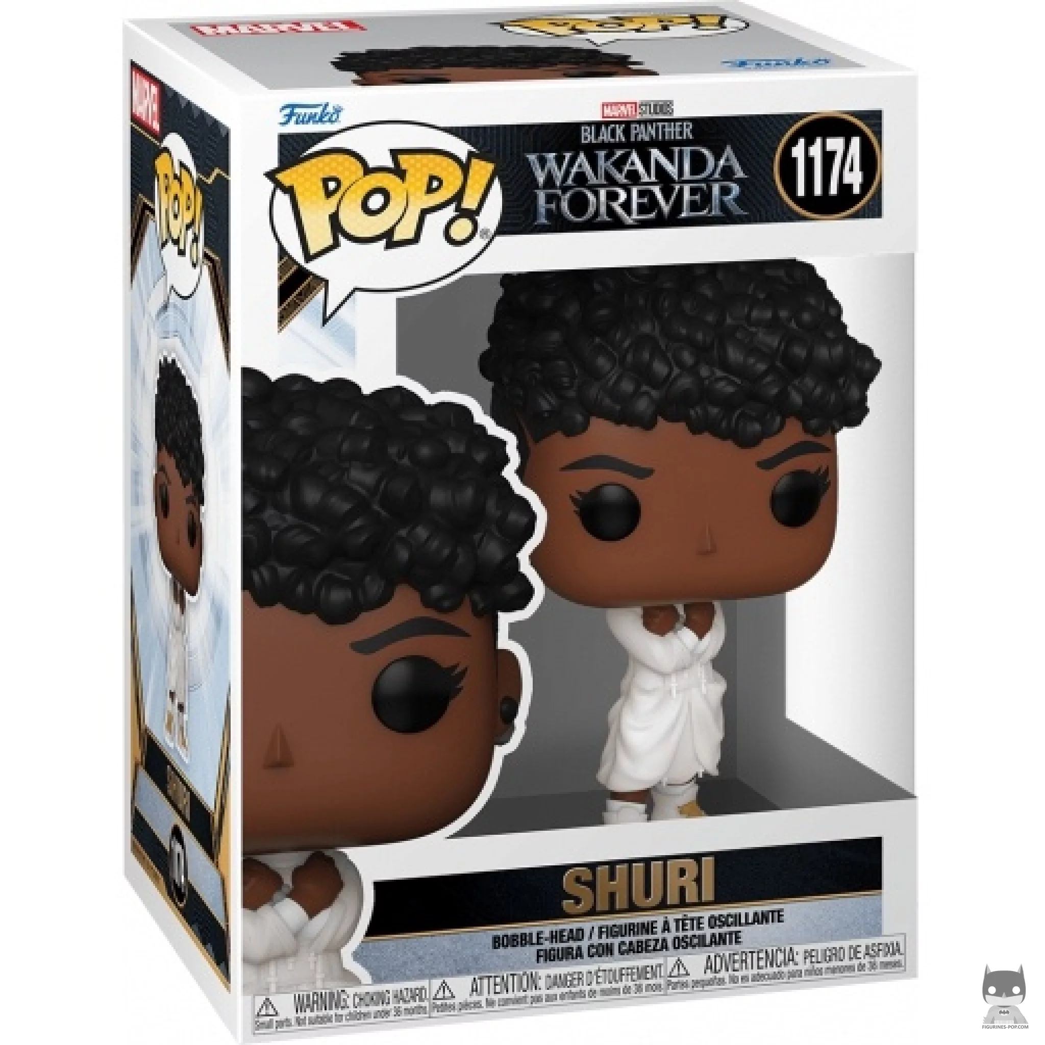 Figura Funko Pop! Shuri en su caja
