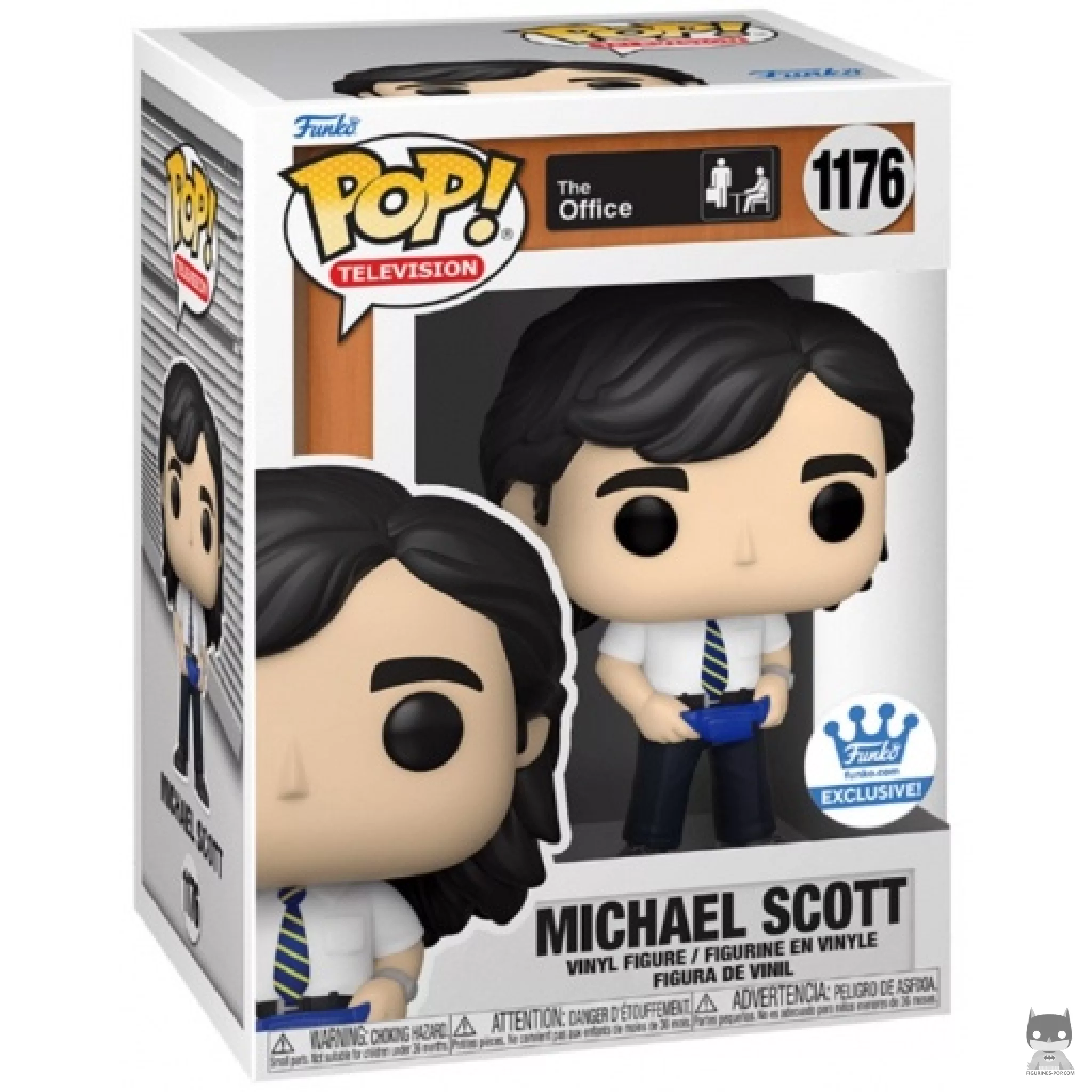 Figura Funko Pop! Michael Scott en su caja