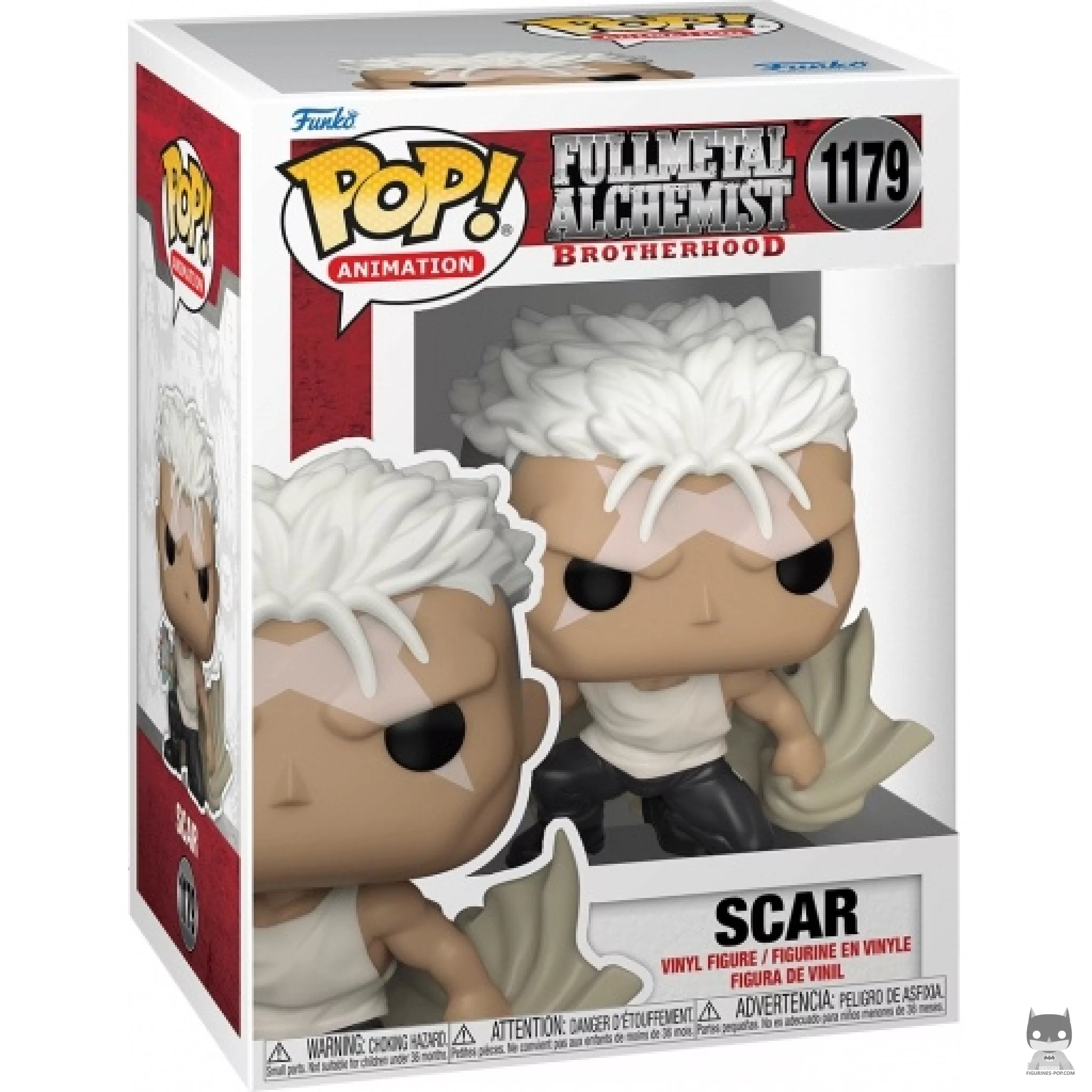 Figura Funko Pop! Scar en su caja