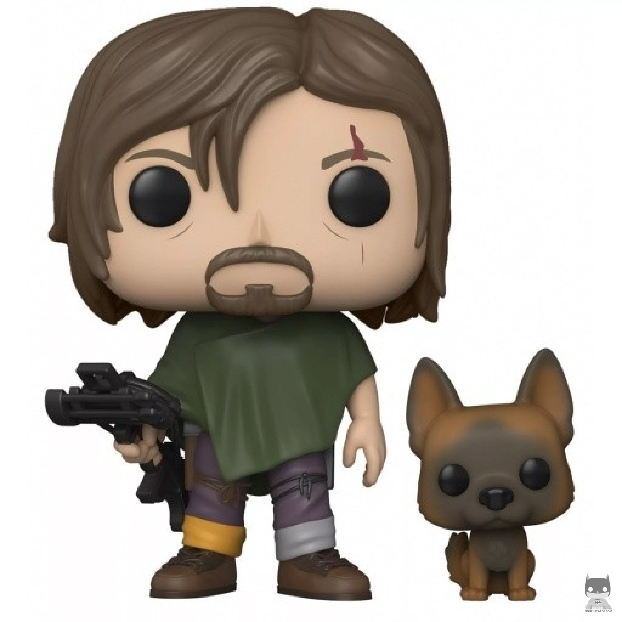 Figura Funko Pop! Daryl con perro (The Walking Dead)