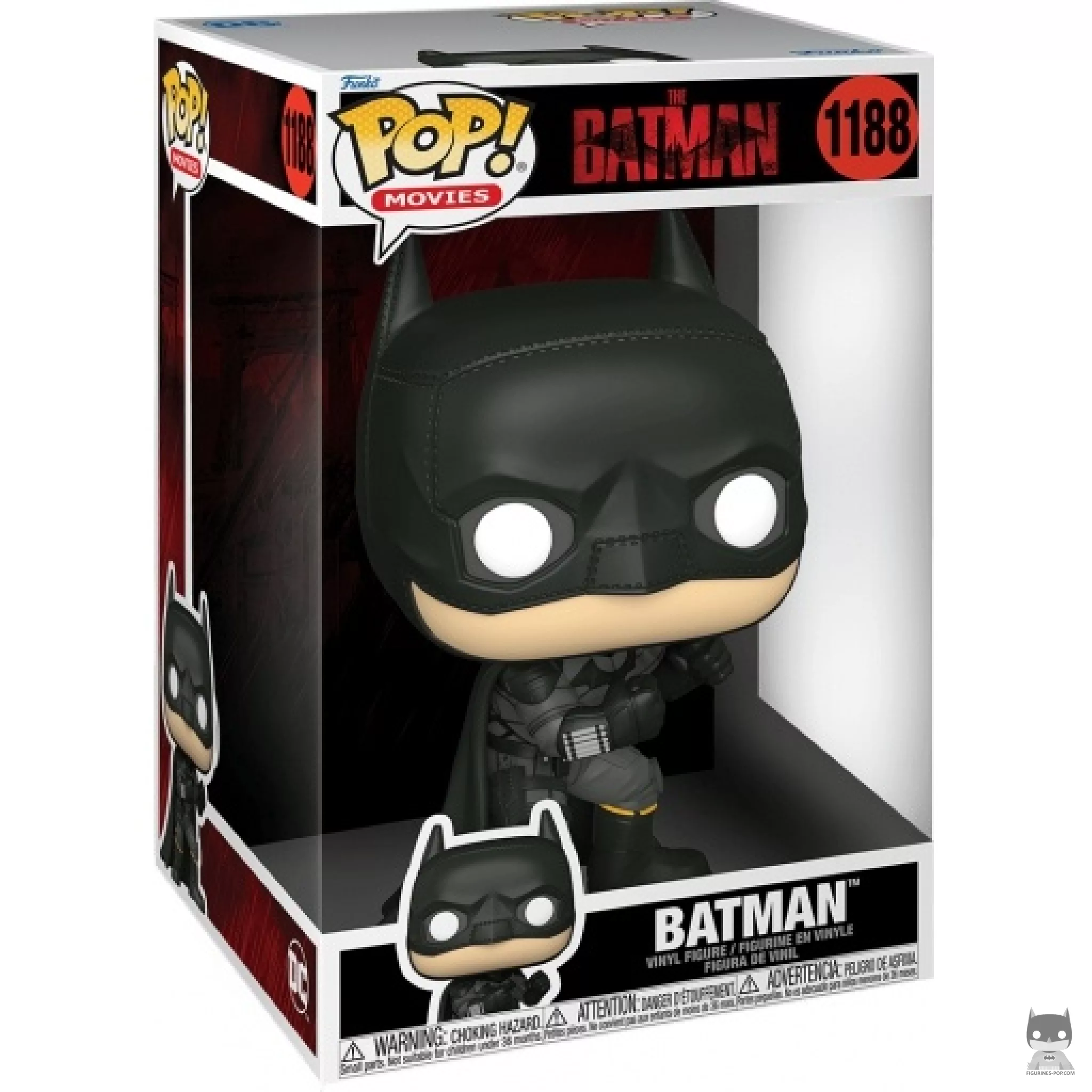 Figura Funko Pop! Batman (Supersized) en su caja