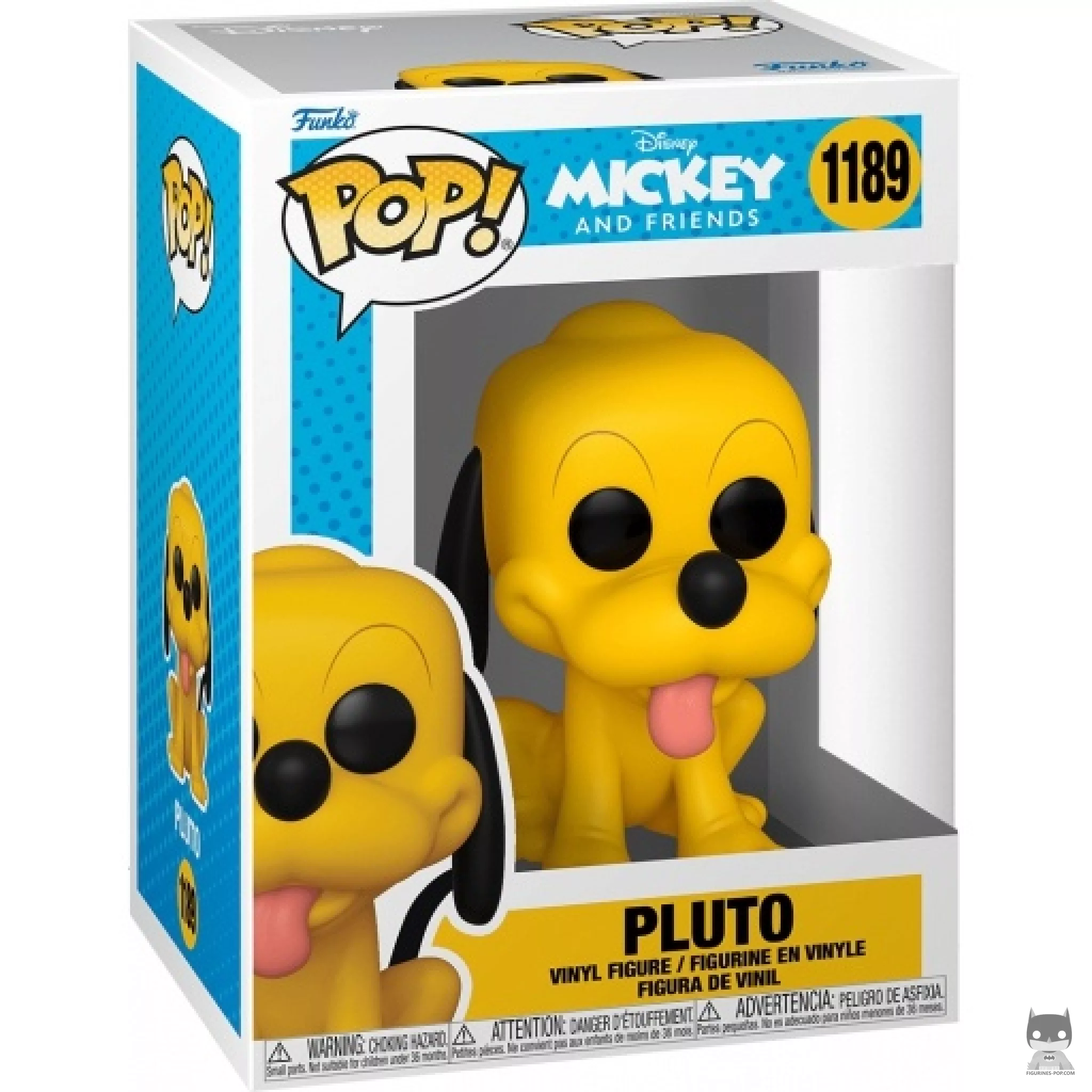 Figura Funko Pop! Pluto en su caja