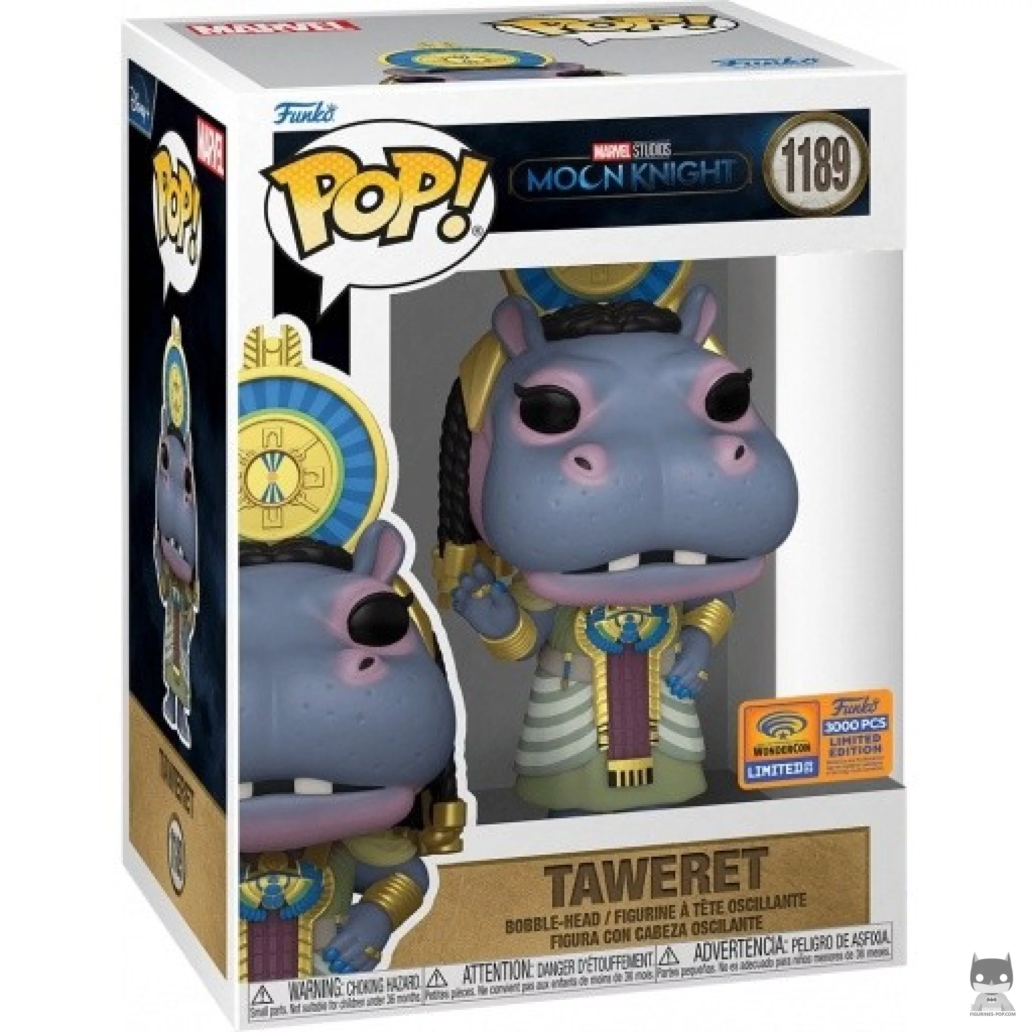 Figura Funko Pop! Taweret en su caja