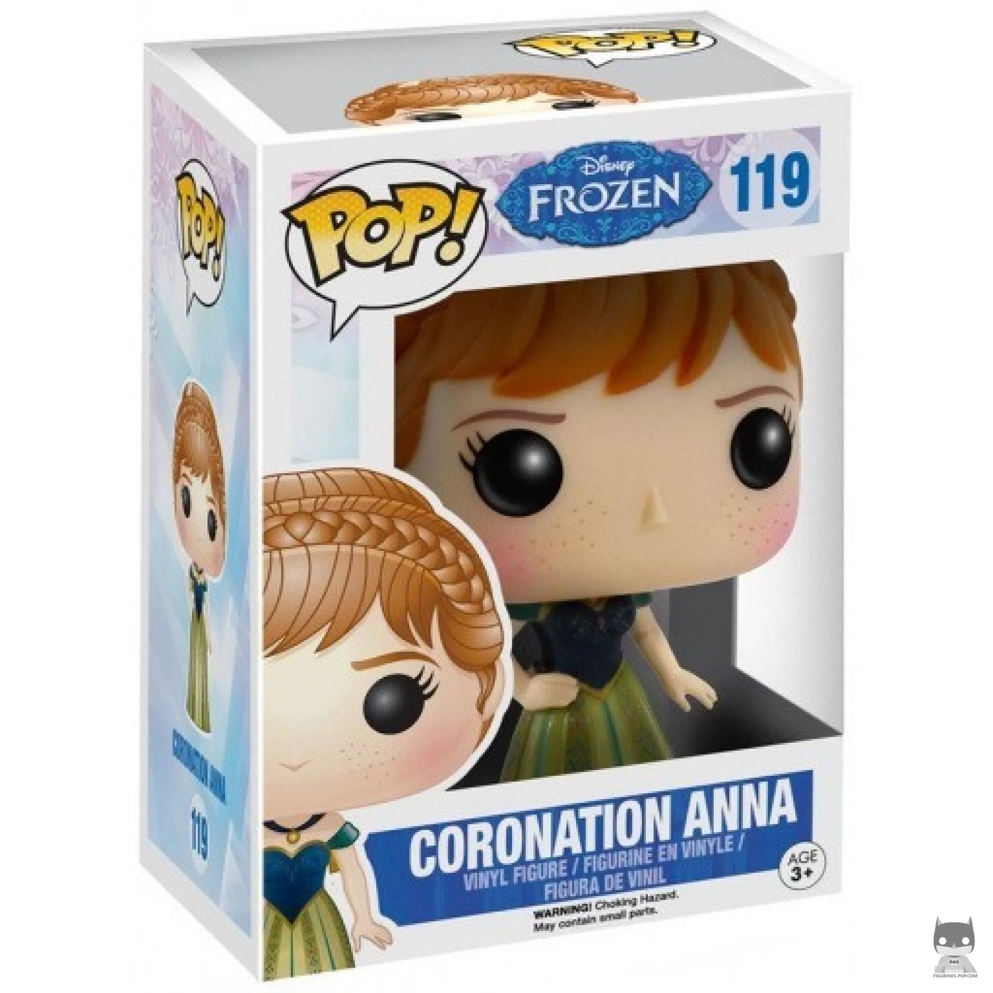 Figura Funko Pop! Anna coronación en su caja