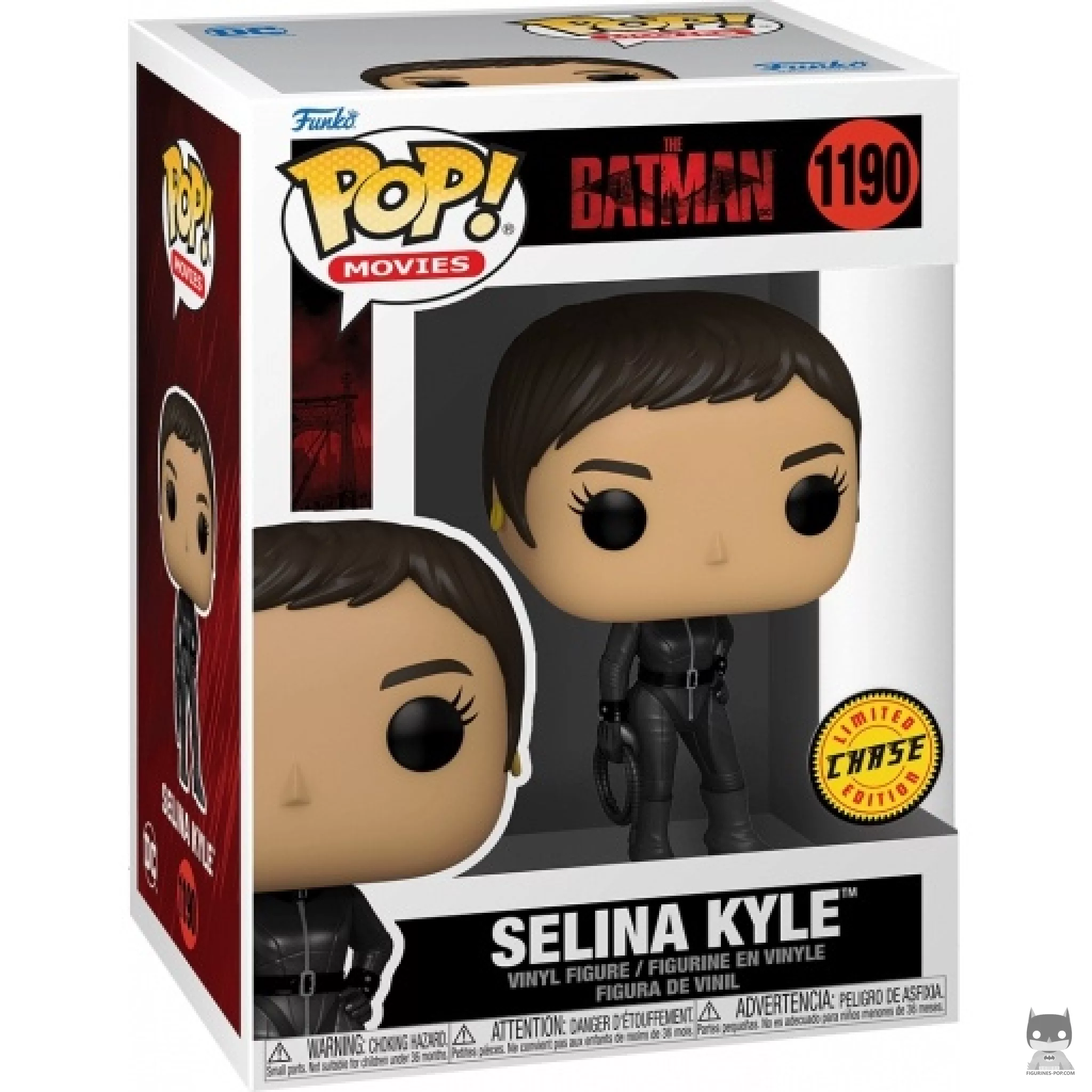 Figura Funko Pop! Selina Kyle (Chase) en su caja