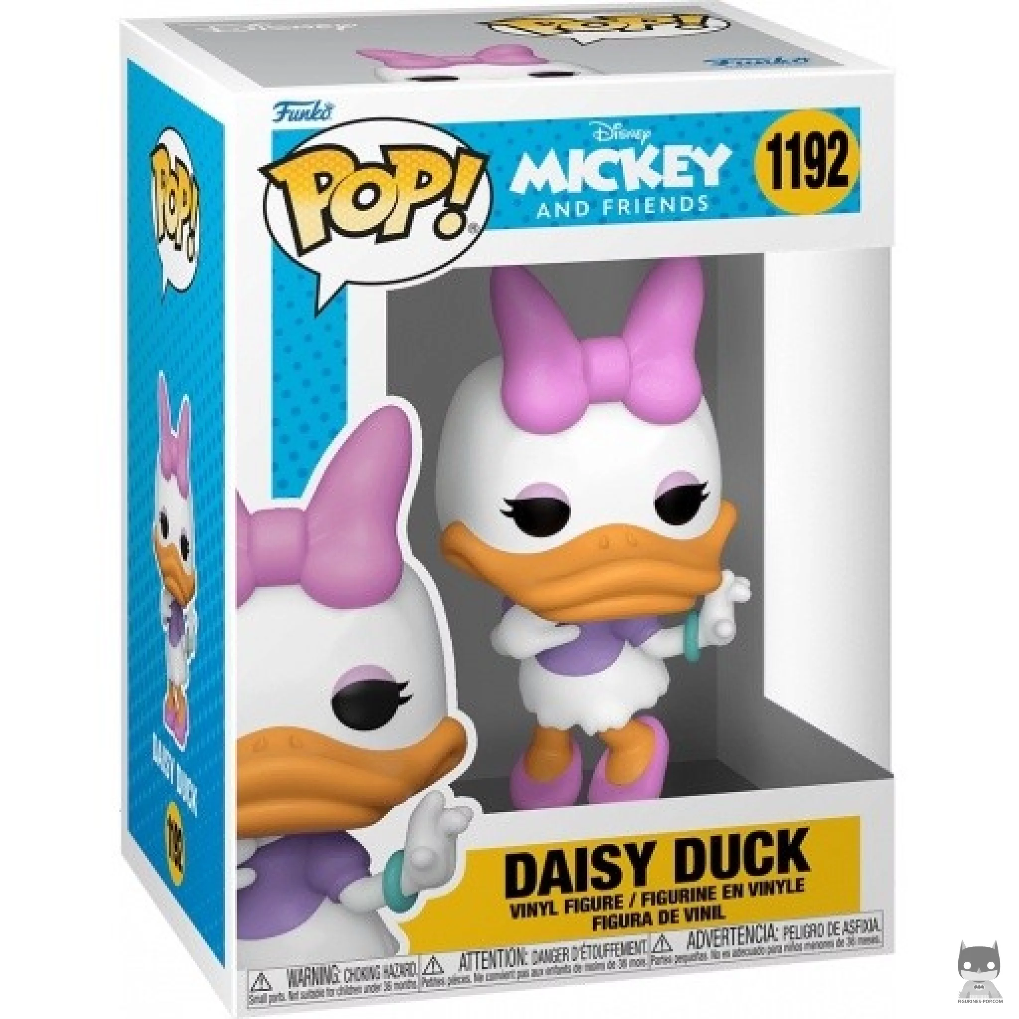 Figura Funko Pop! Pata Daisy en su caja