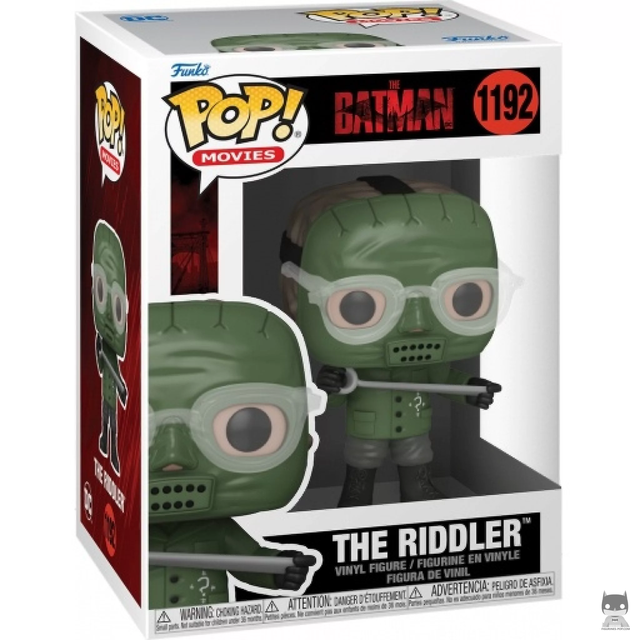 Figura Funko Pop! Enigma en su caja