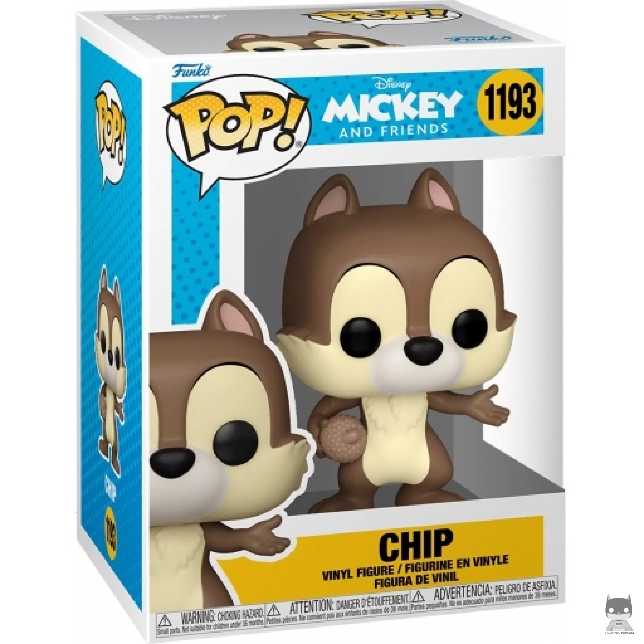 Figura Funko Pop! Chip en su caja