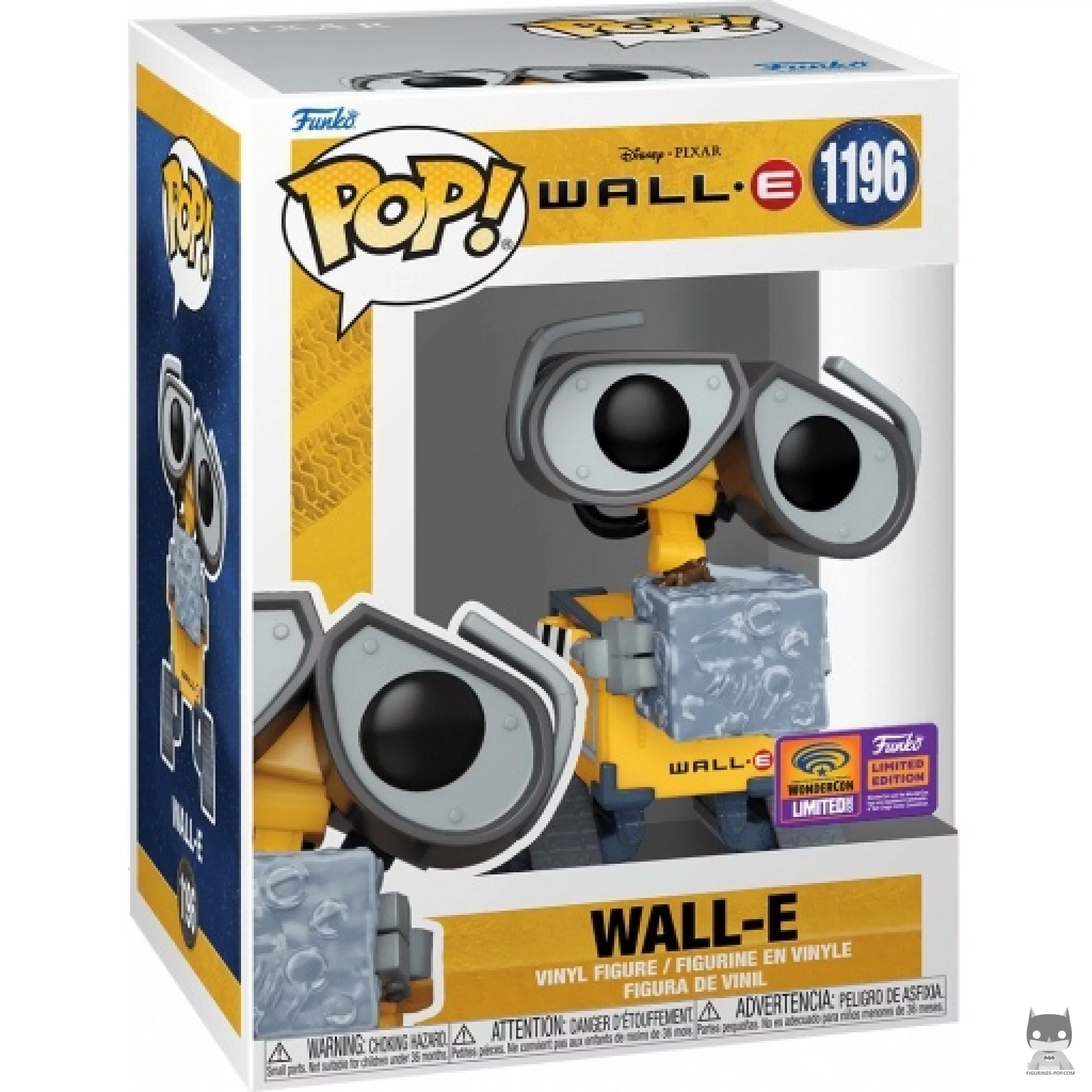 Figura Funko Pop! Wall-E en su caja