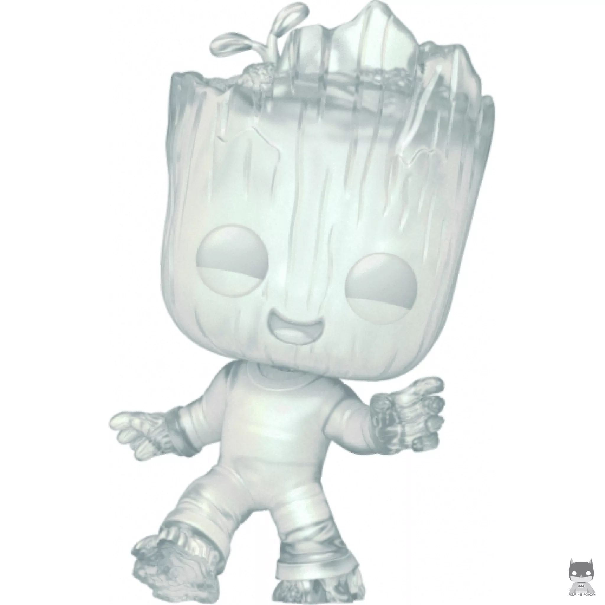 Figura Funko Pop! Iwua como Groot (Translúcido) (Yo soy Groot)