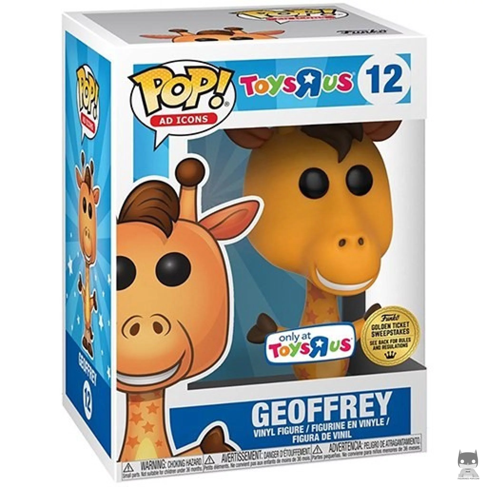 Figura Funko Pop! Geoffrey en su caja