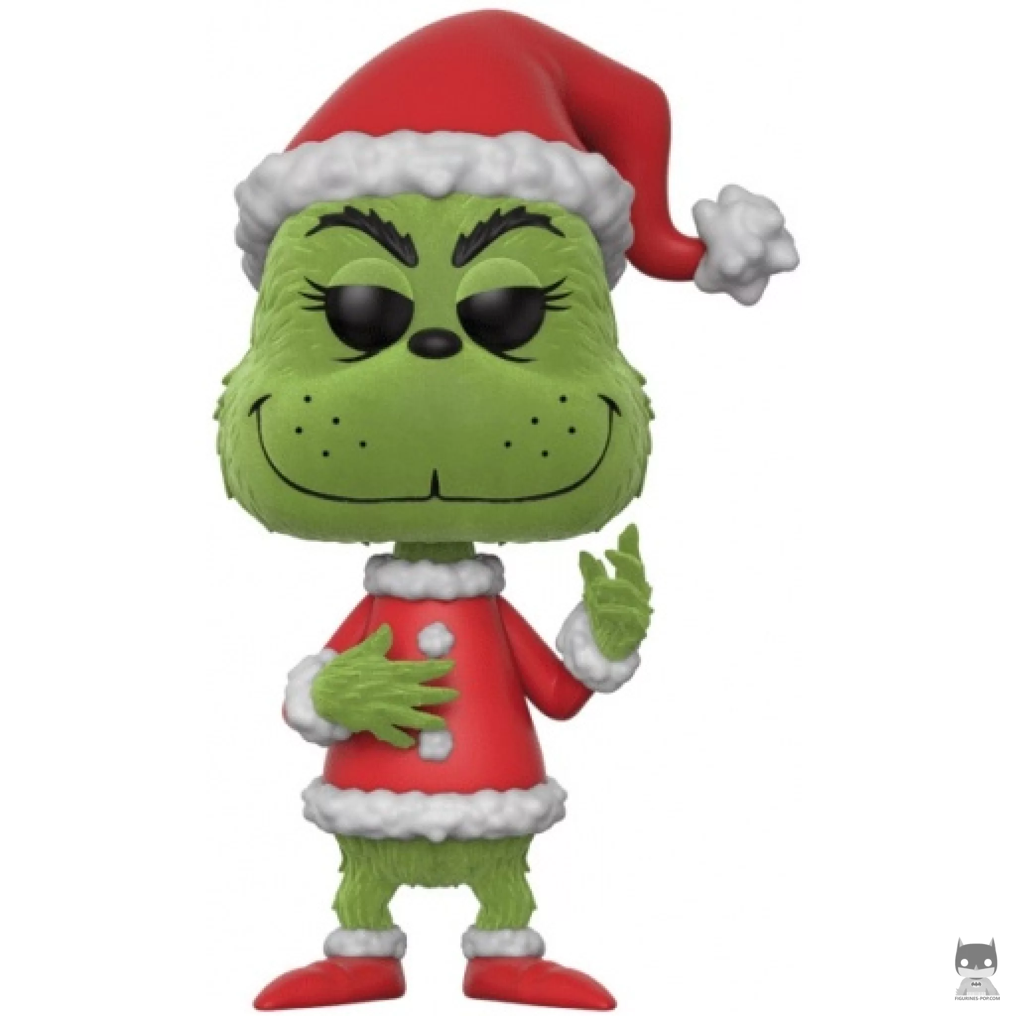 Figura Funko Pop! El Grinch como Papá Noel (Flocado) (Dr. Seuss)