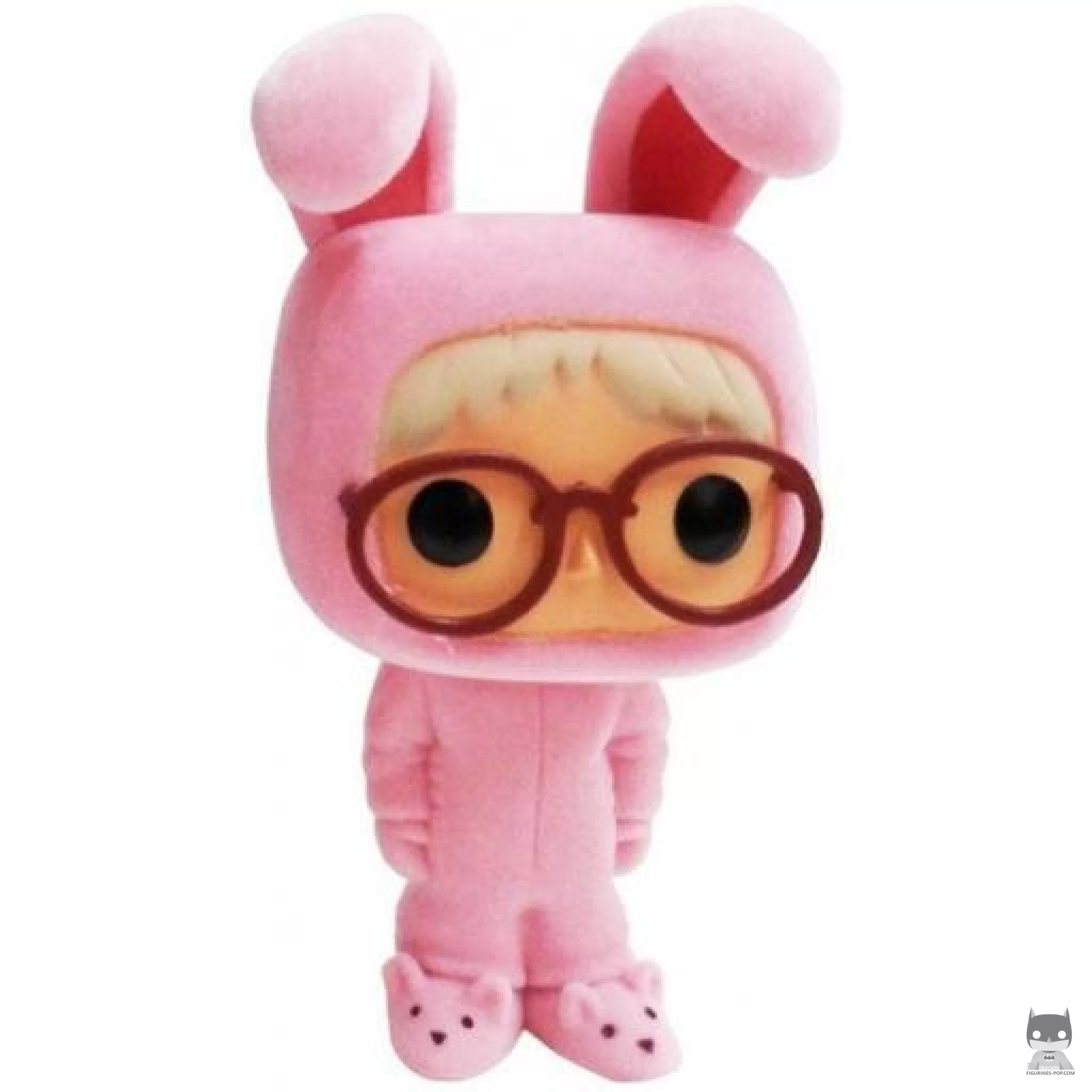 Figura Funko Pop! Ralphie con traje de conejo (Flocado) (Historias de Navidad)