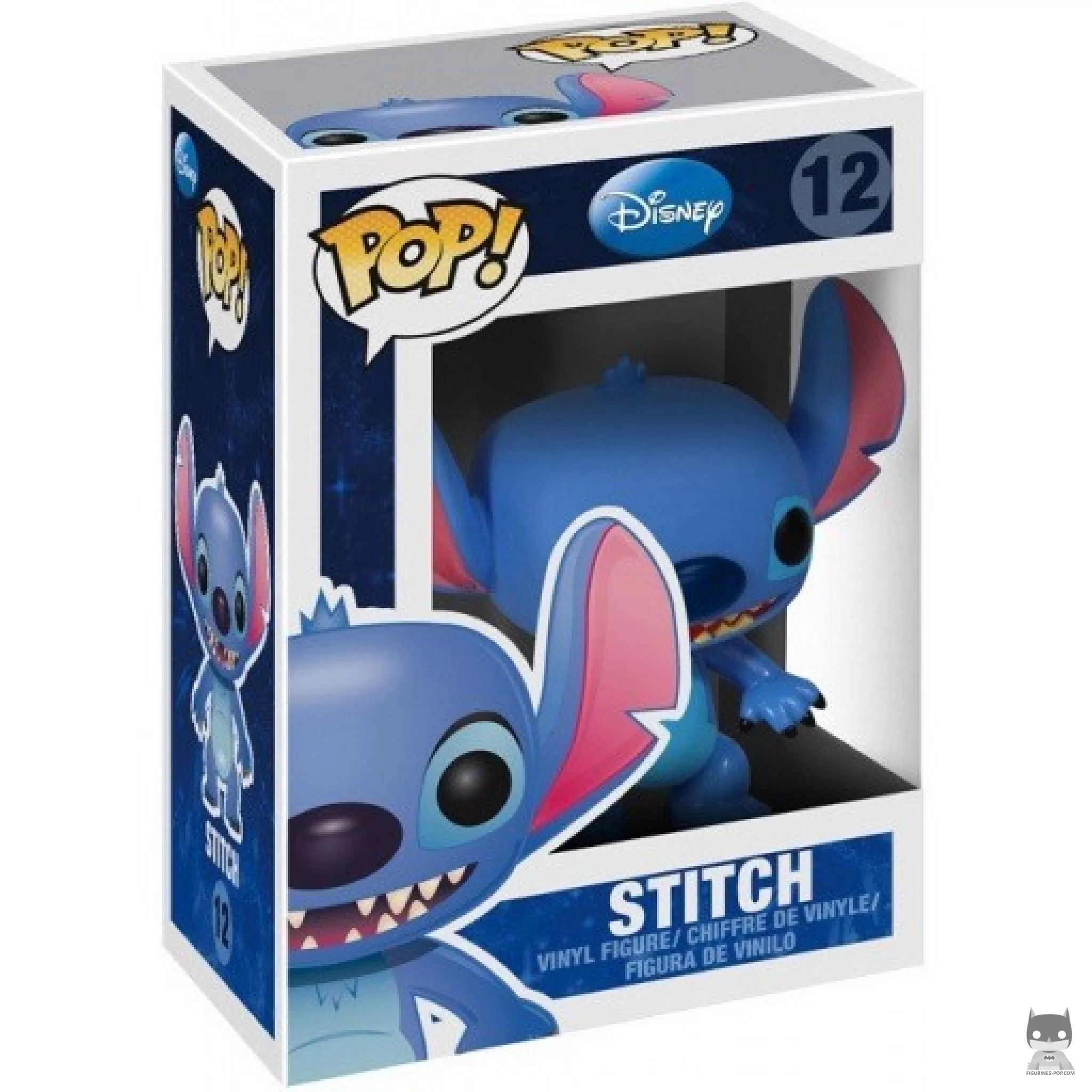 Figura Funko Pop! Stitch en su caja