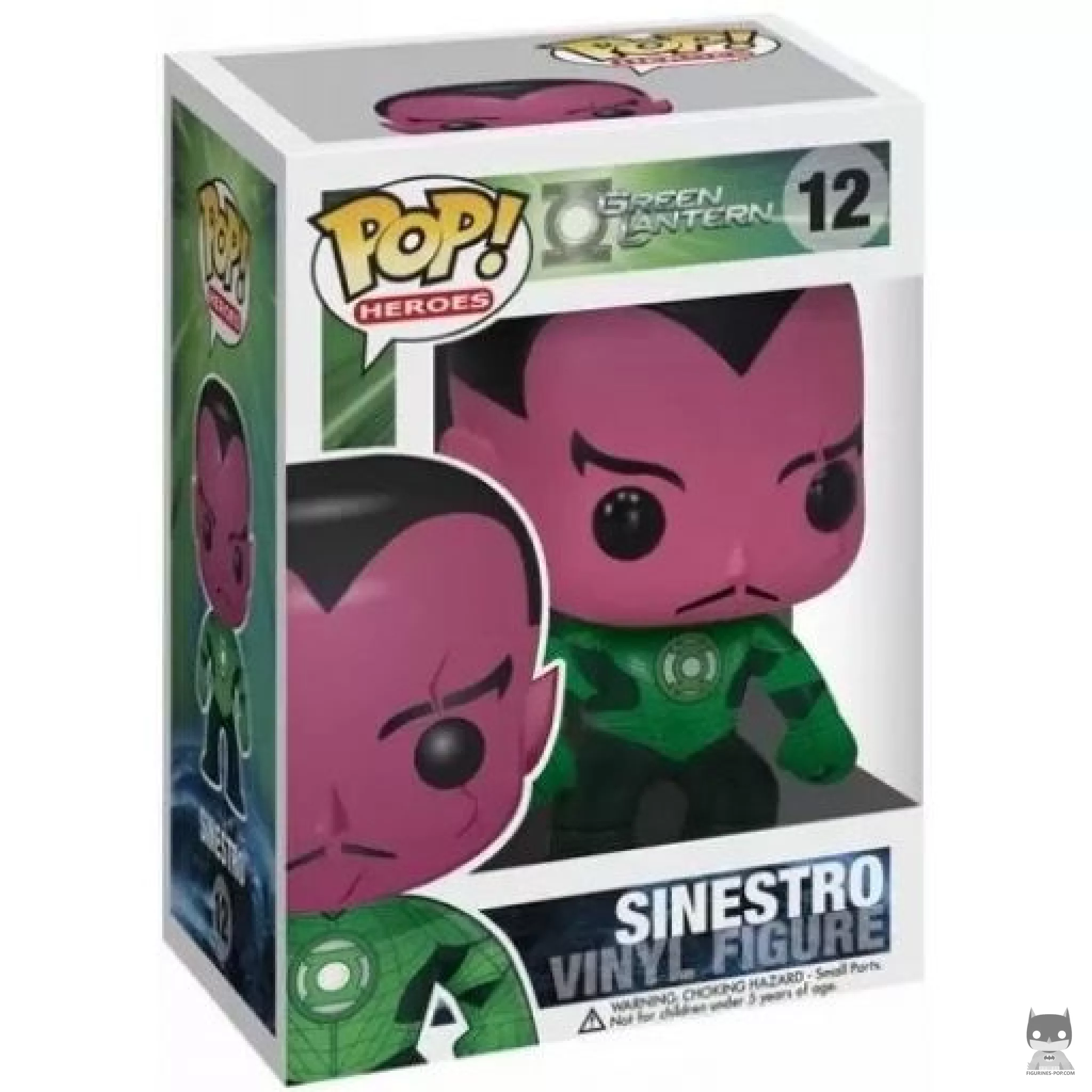 Figura Funko Pop! Sinestro en su caja