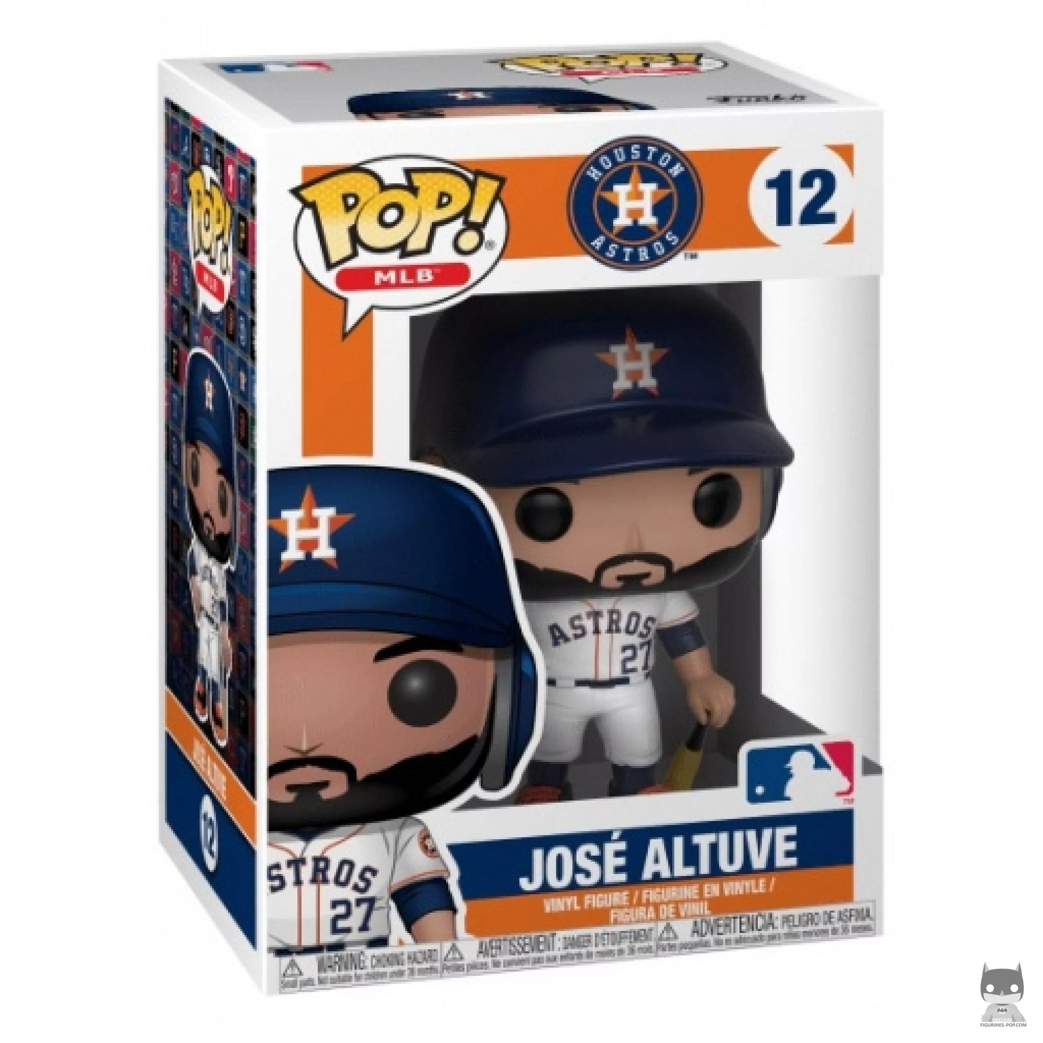 Figura Funko Pop! Jose Altuve en su caja
