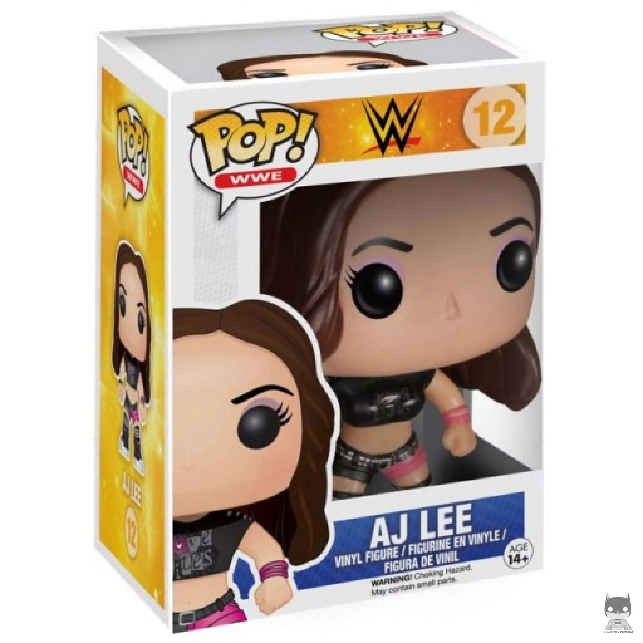 Figura Funko Pop! AJ Lee en su caja