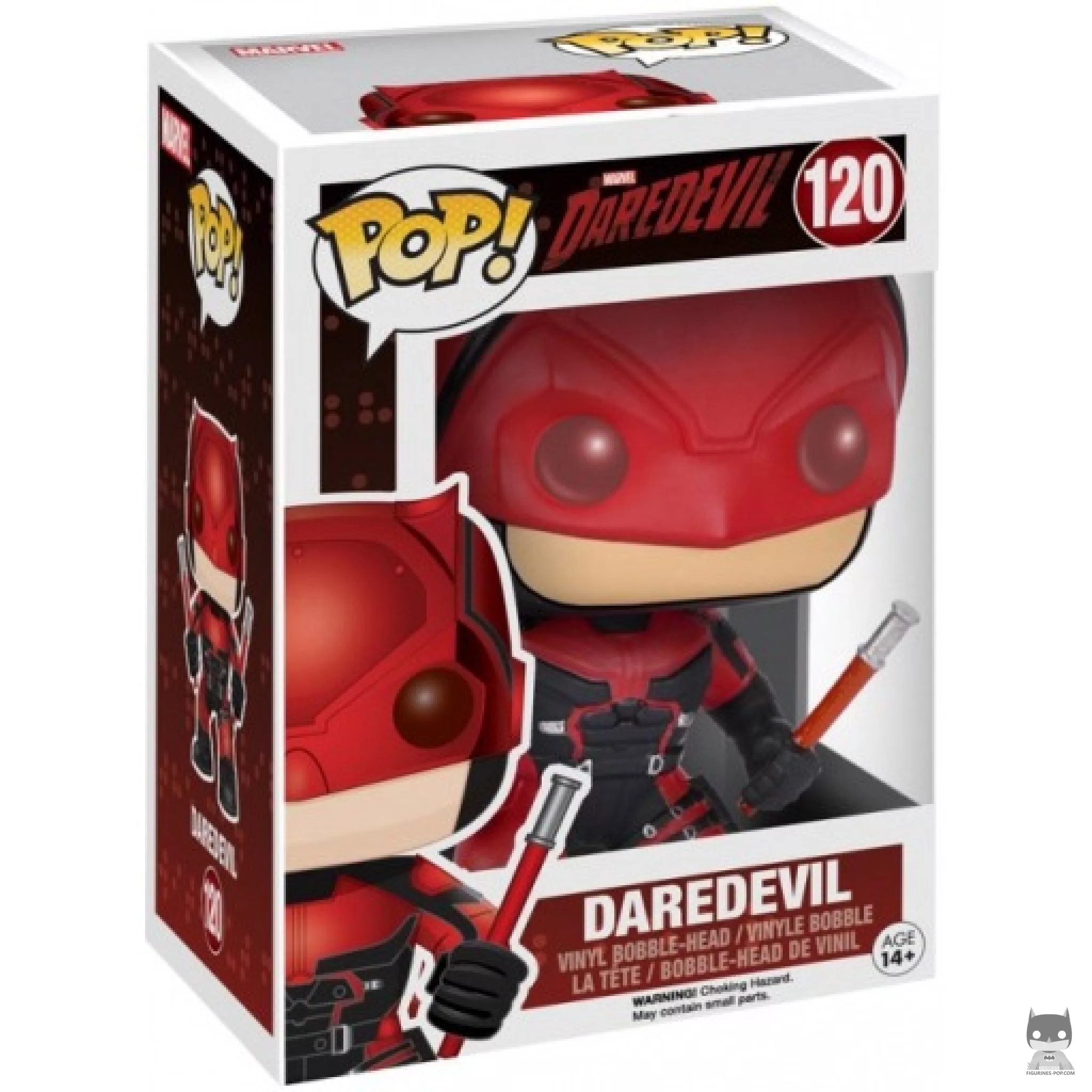 Figura Funko Pop! Daredevil en su caja
