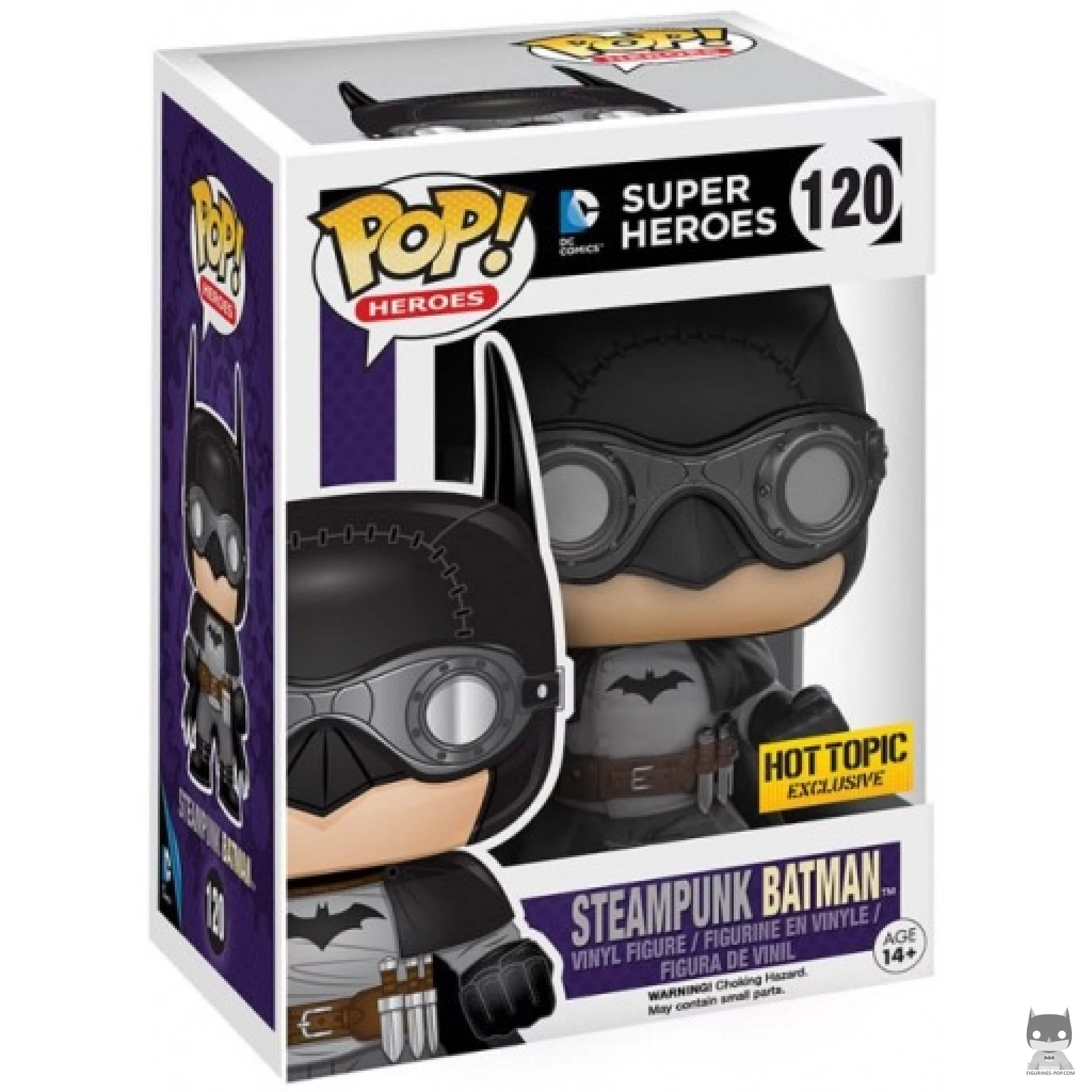 Figura Funko Pop! Batman steampunk en su caja