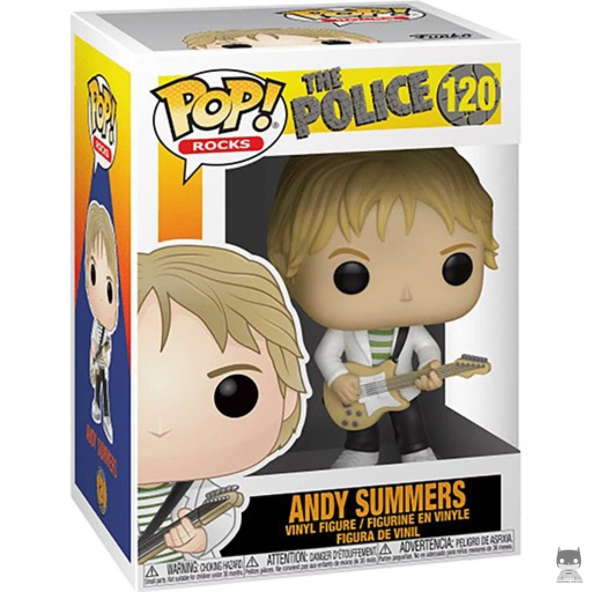 Figura Funko Pop! Andy Summers en su caja