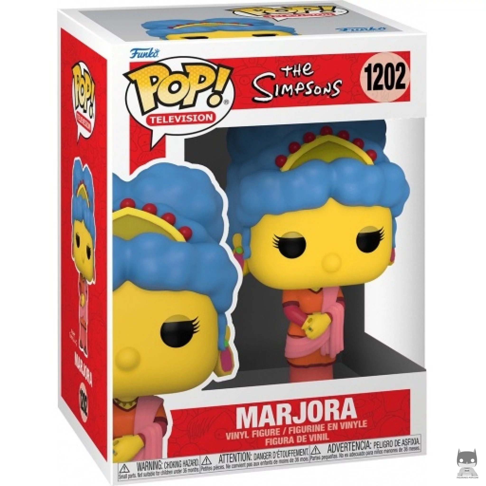 Figura Funko Pop! Majora en su caja