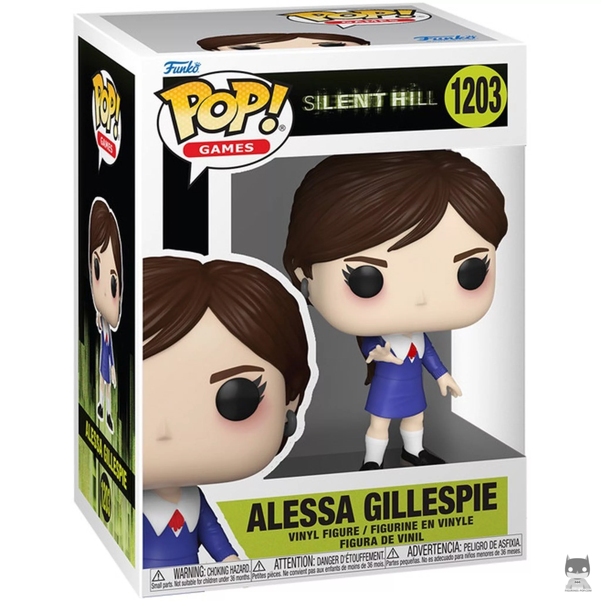 Figura Funko Pop! Alessa Gillespie en su caja