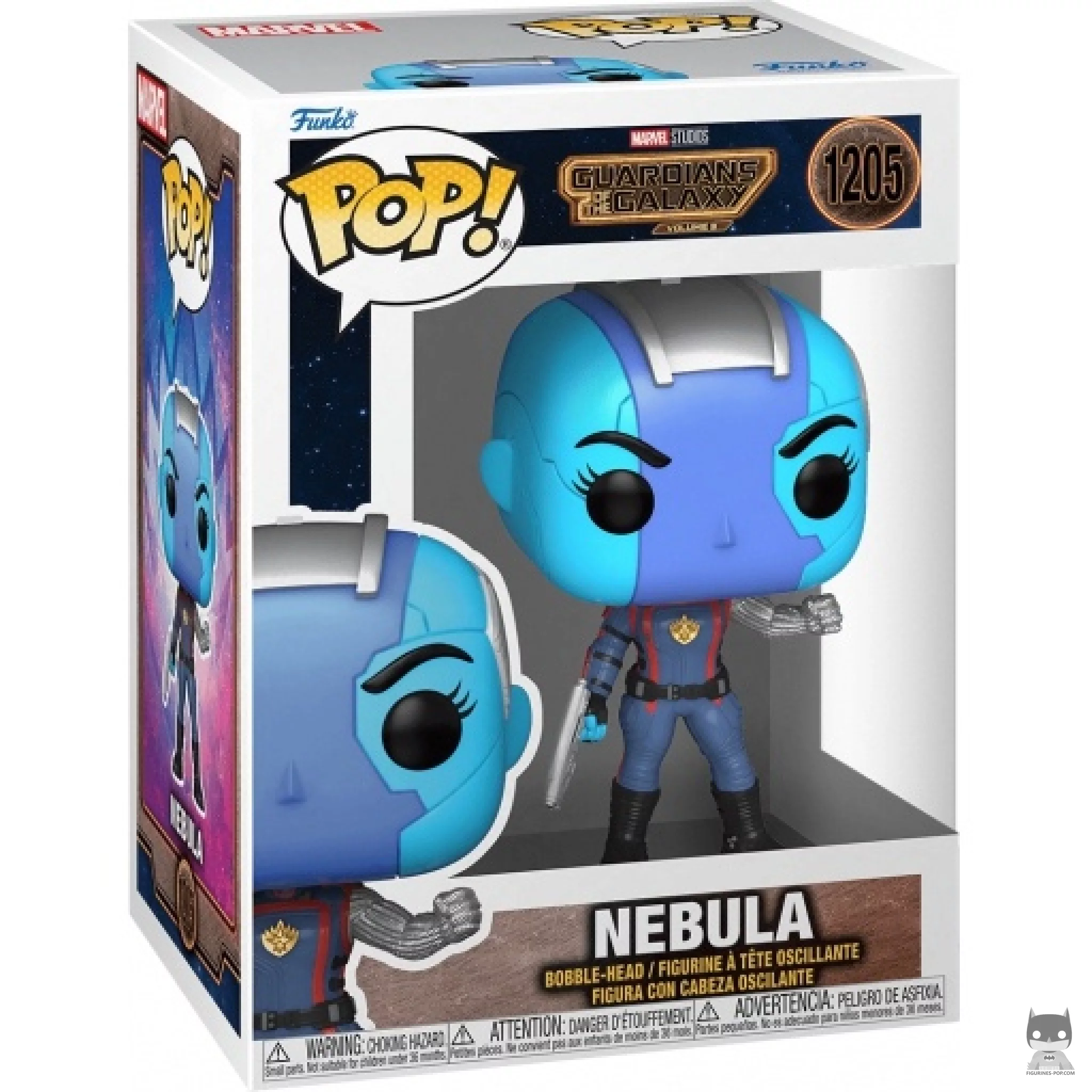 Figura Funko Pop! Nebula en su caja