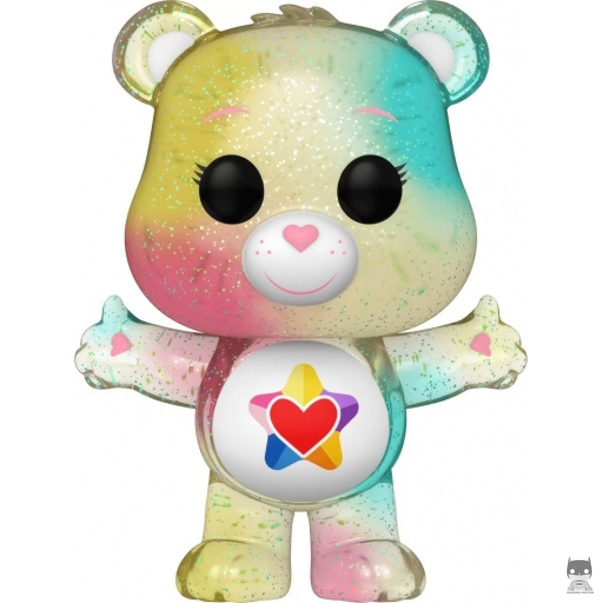 Figura Funko Pop! True Heart Bear (Chase, Translúcido & Purpurina de diamante) (Osos amorosos)