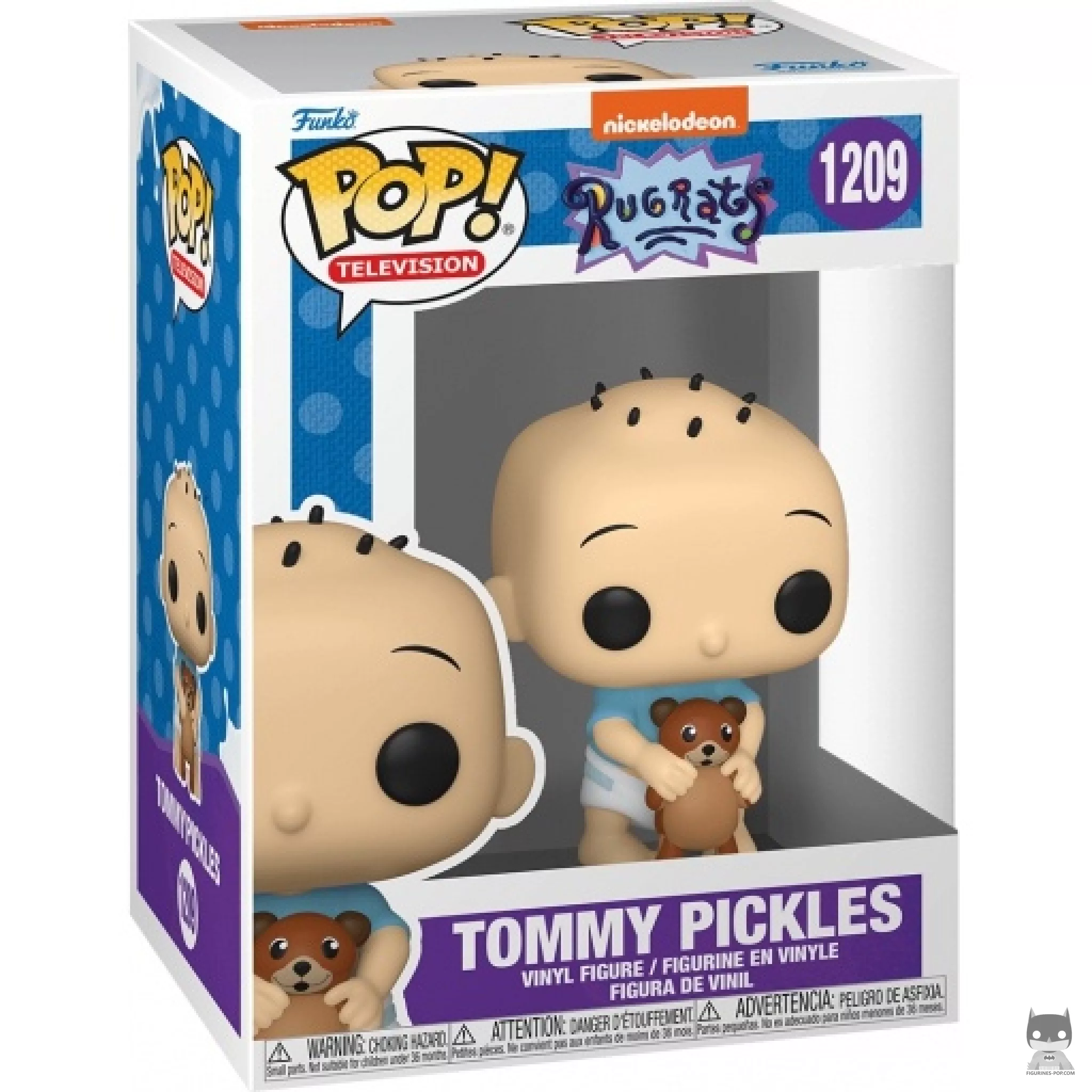 Figura Funko Pop! Tommy Pickles en su caja