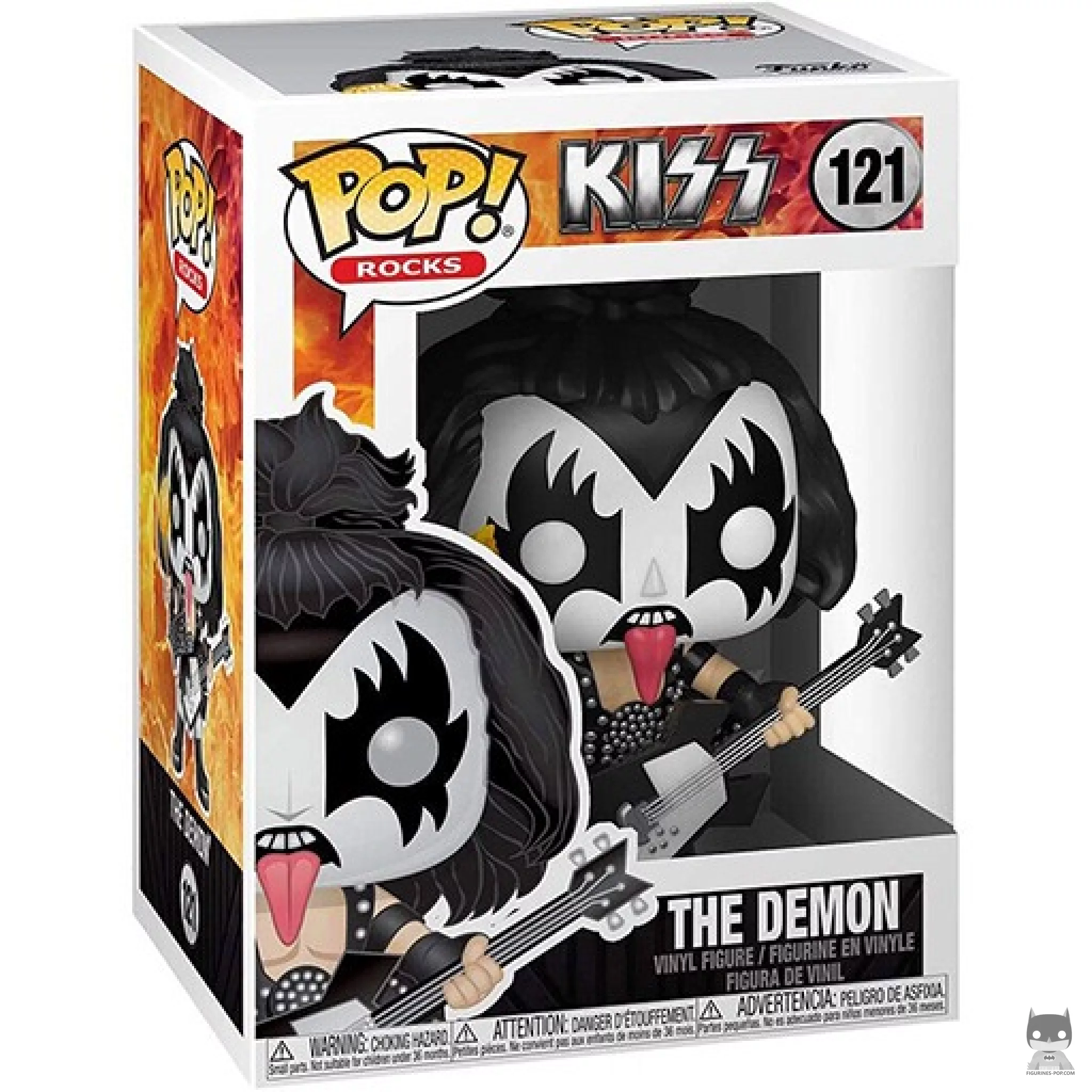 Figura Funko Pop! The Demon en su caja