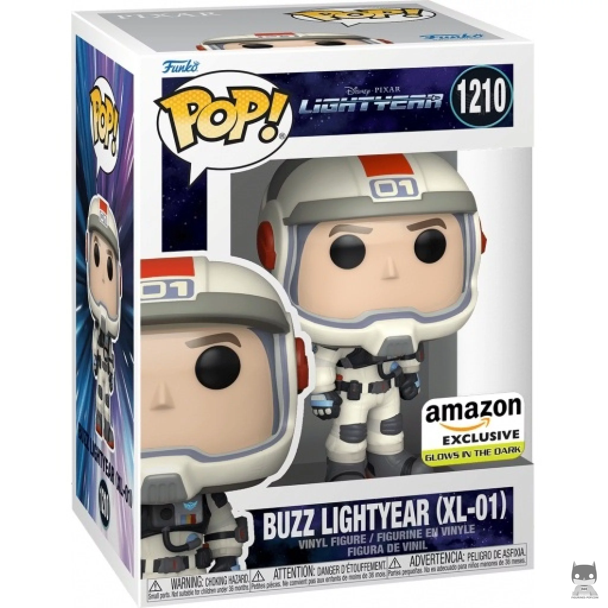 Figura Funko Pop! Buzz Lightyear (XL-01) (Brilla en la oscuridad) en su caja