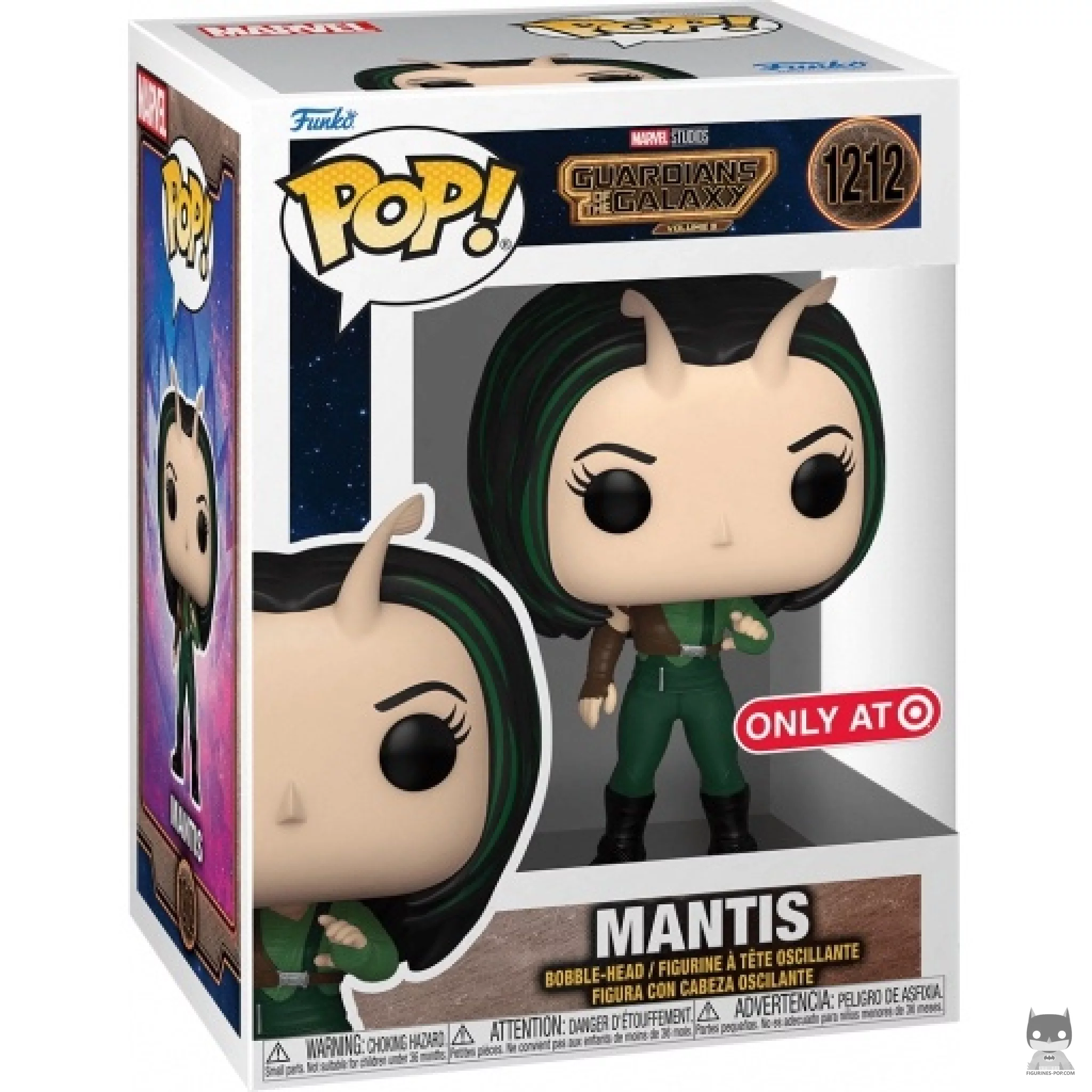 Figura Funko Pop! Mantis en su caja