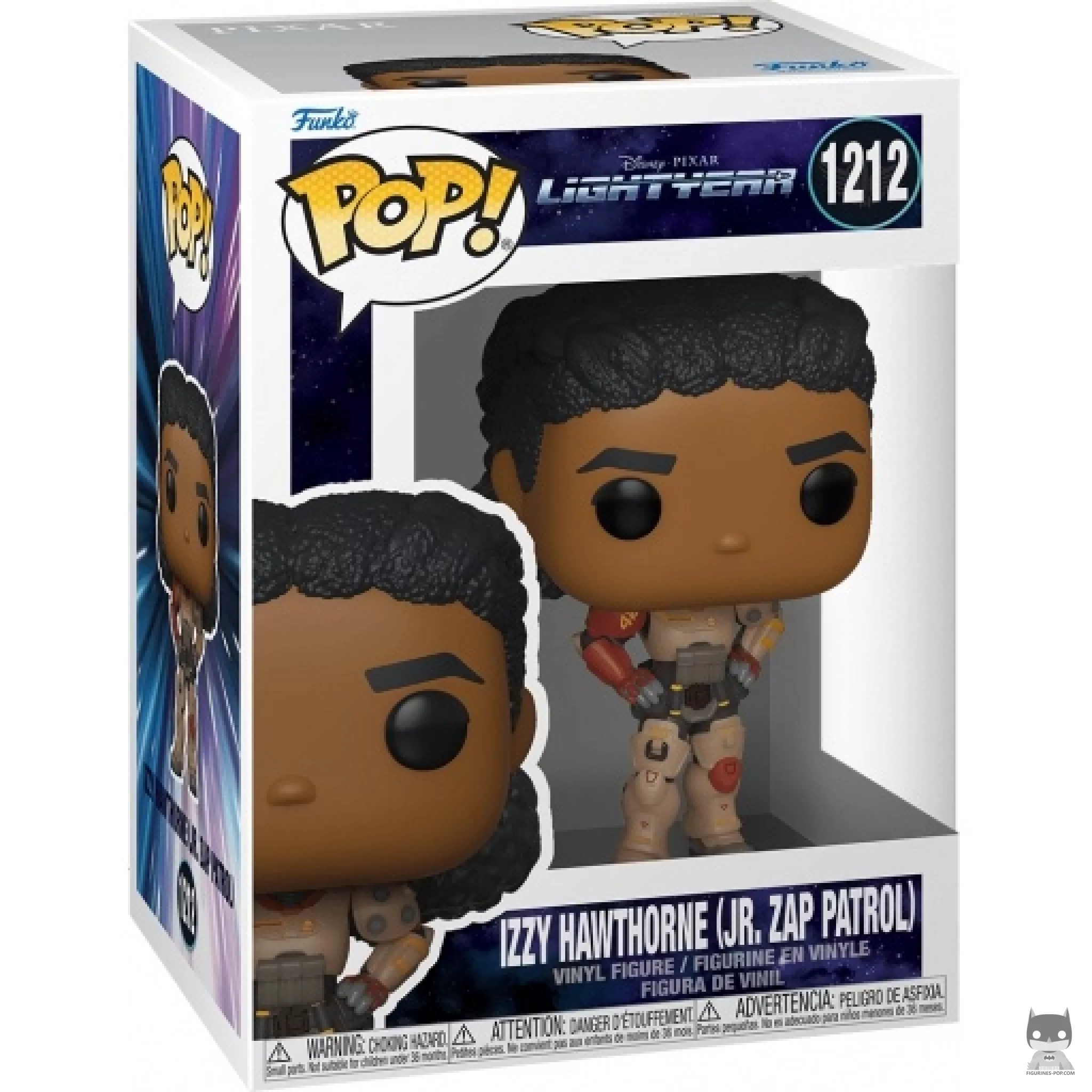 Figura Funko Pop! Izzy Hawthorne (Patrulla Zap Junior) en su caja