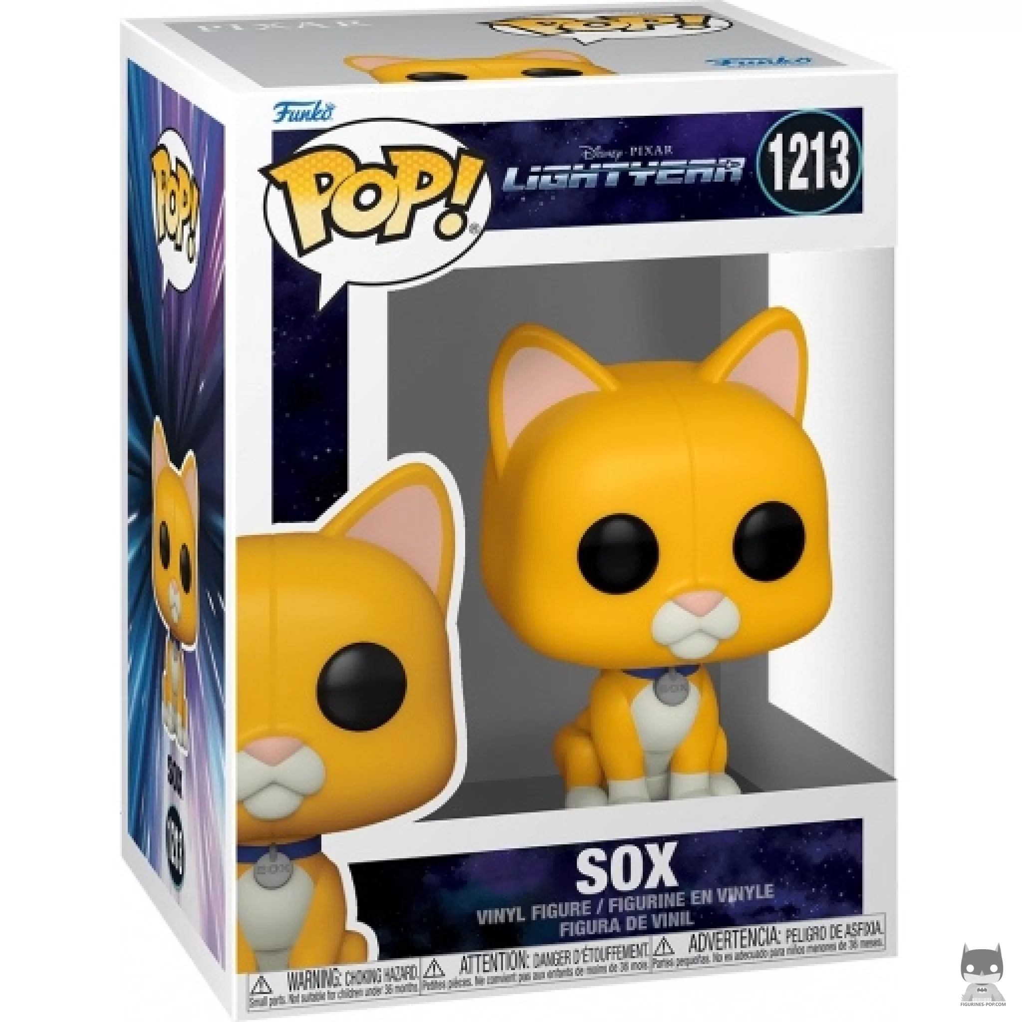 Figura Funko Pop! Sox en su caja