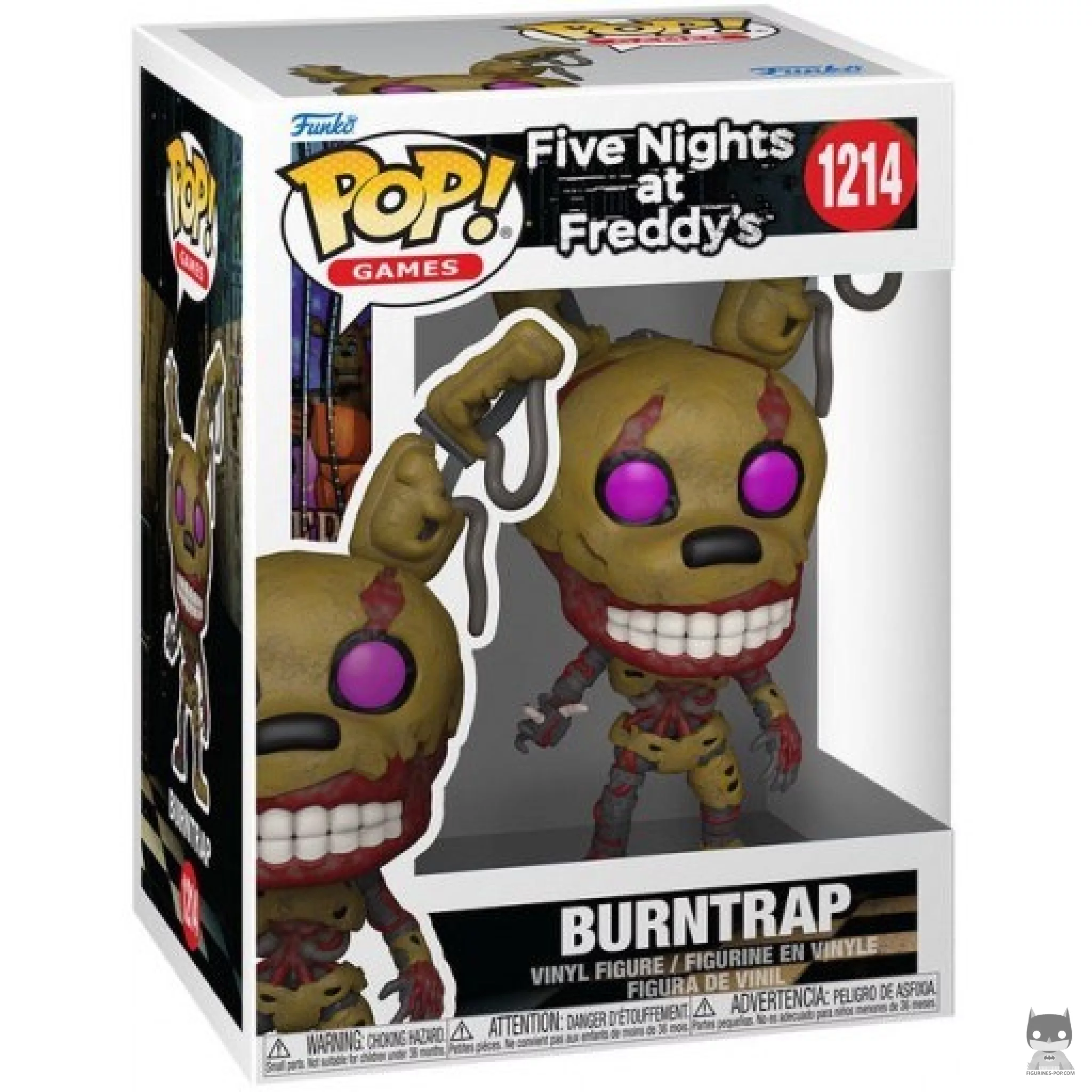 Figura Funko Pop! Burntrap en su caja