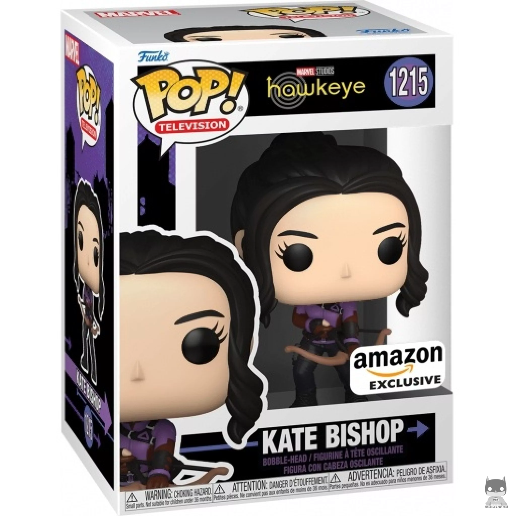 Figura Funko Pop! Kate Bishop en su caja