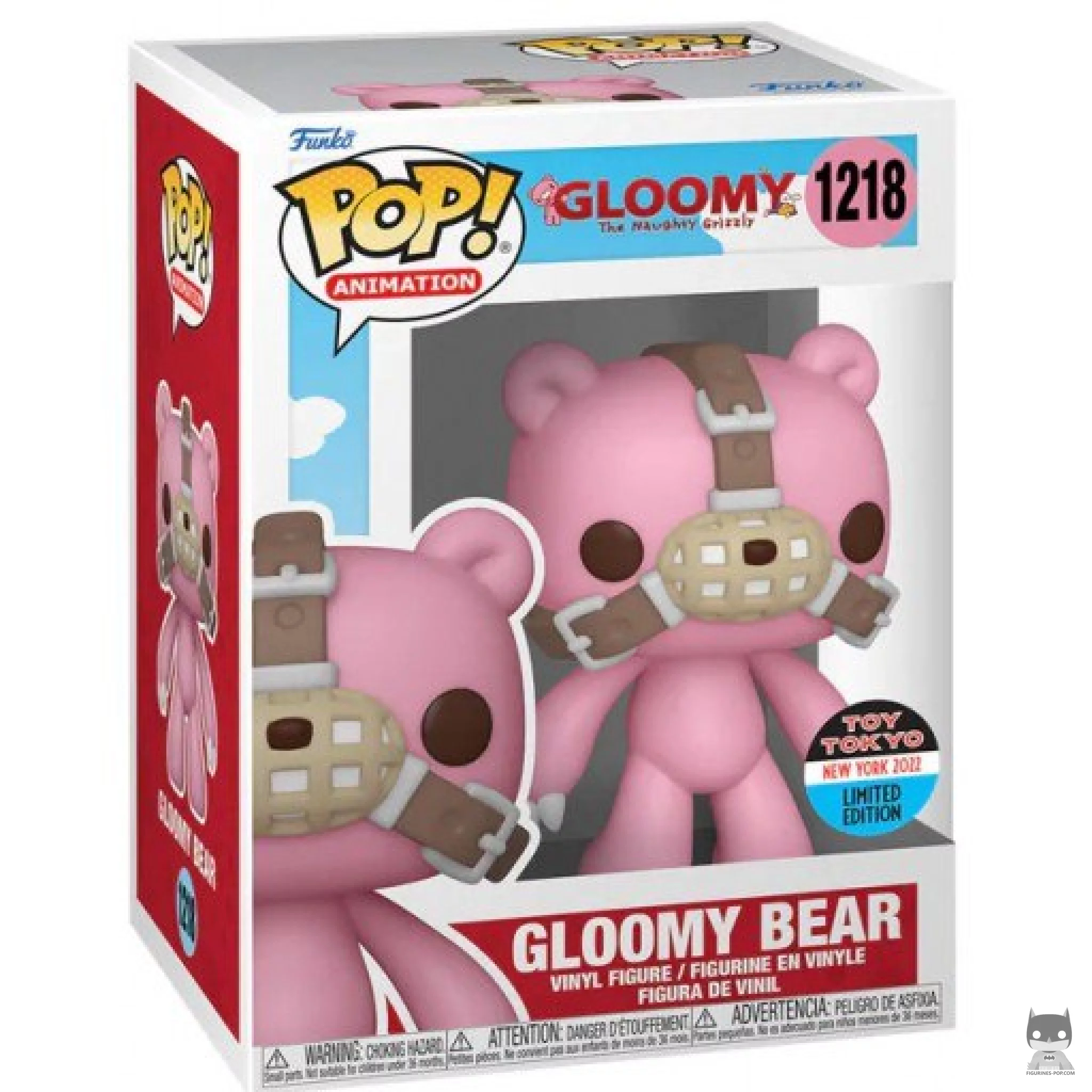 Figura Funko Pop! Gloomy Bear en su caja