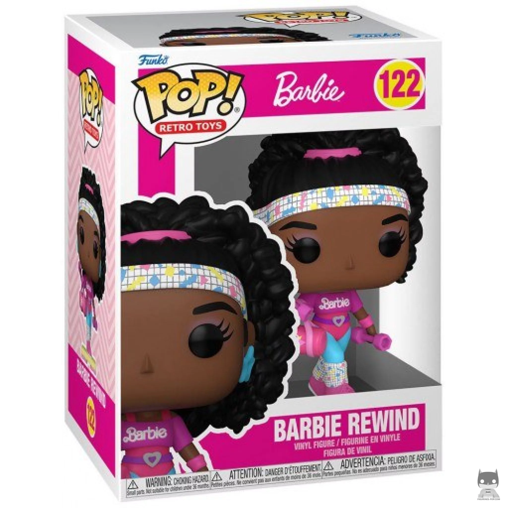 Figura Funko Pop! Barbie Rewind en su caja