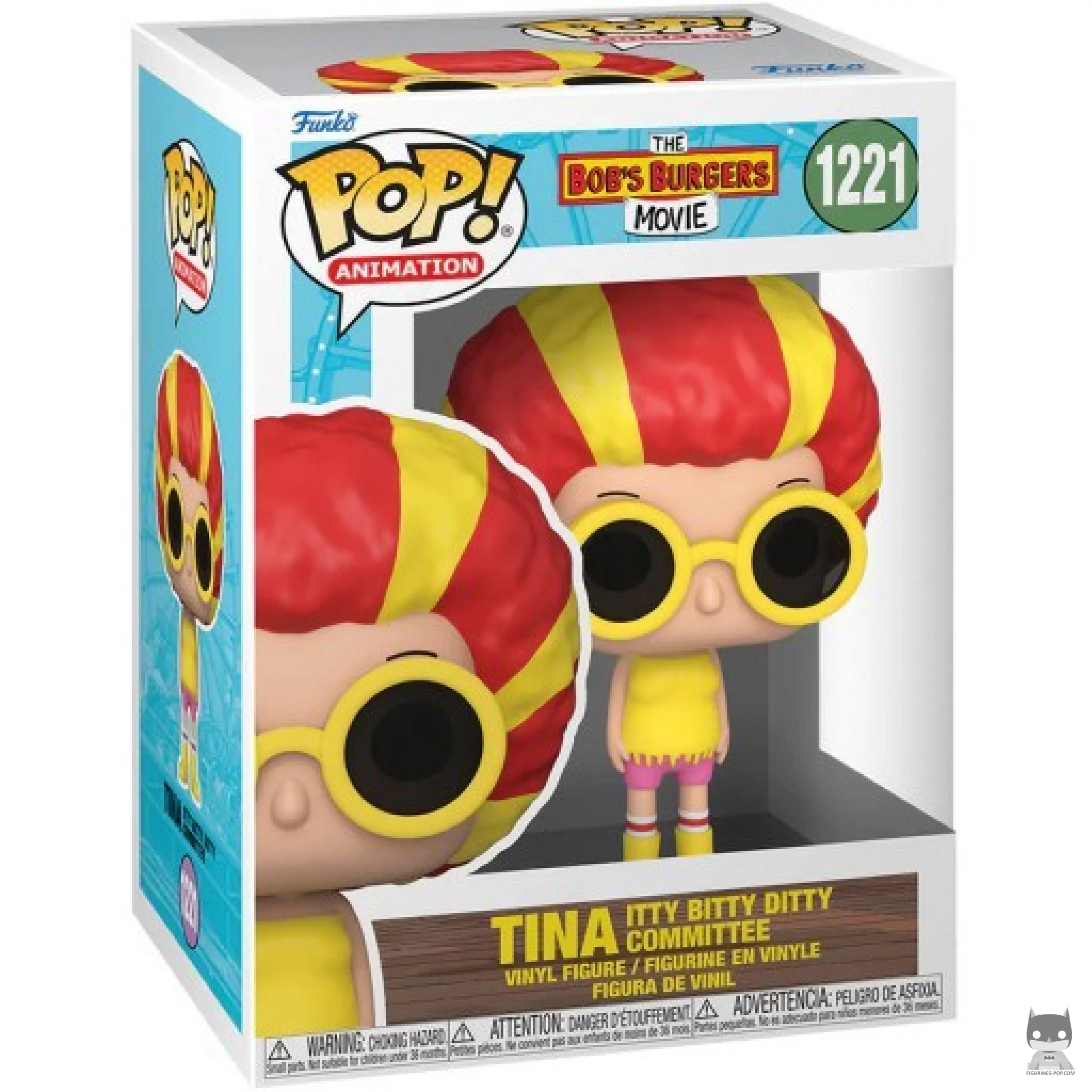 Figura Funko Pop! Tina Itty Bitty Ditty Committee en su caja