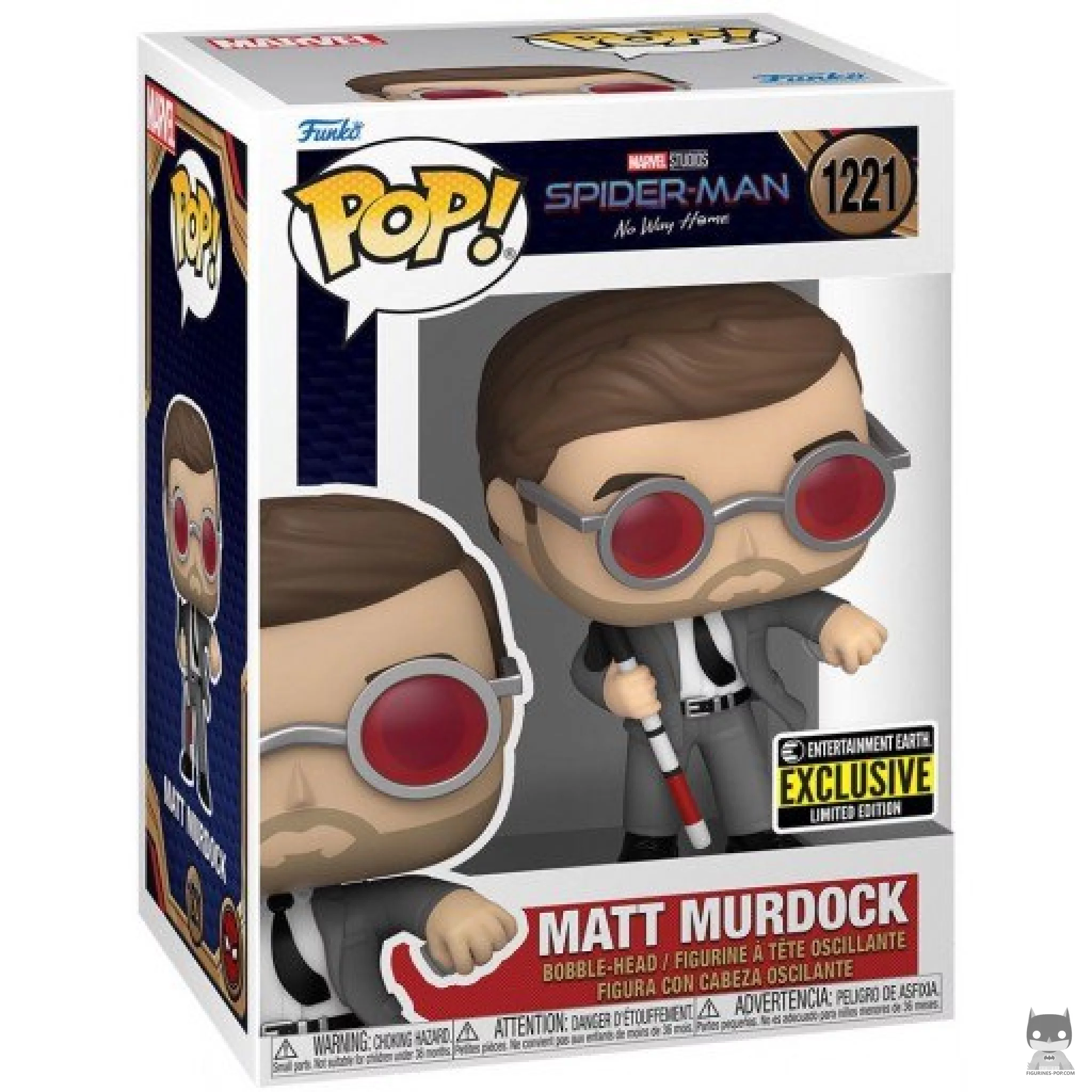Figura Funko Pop! Matt Murdock en su caja