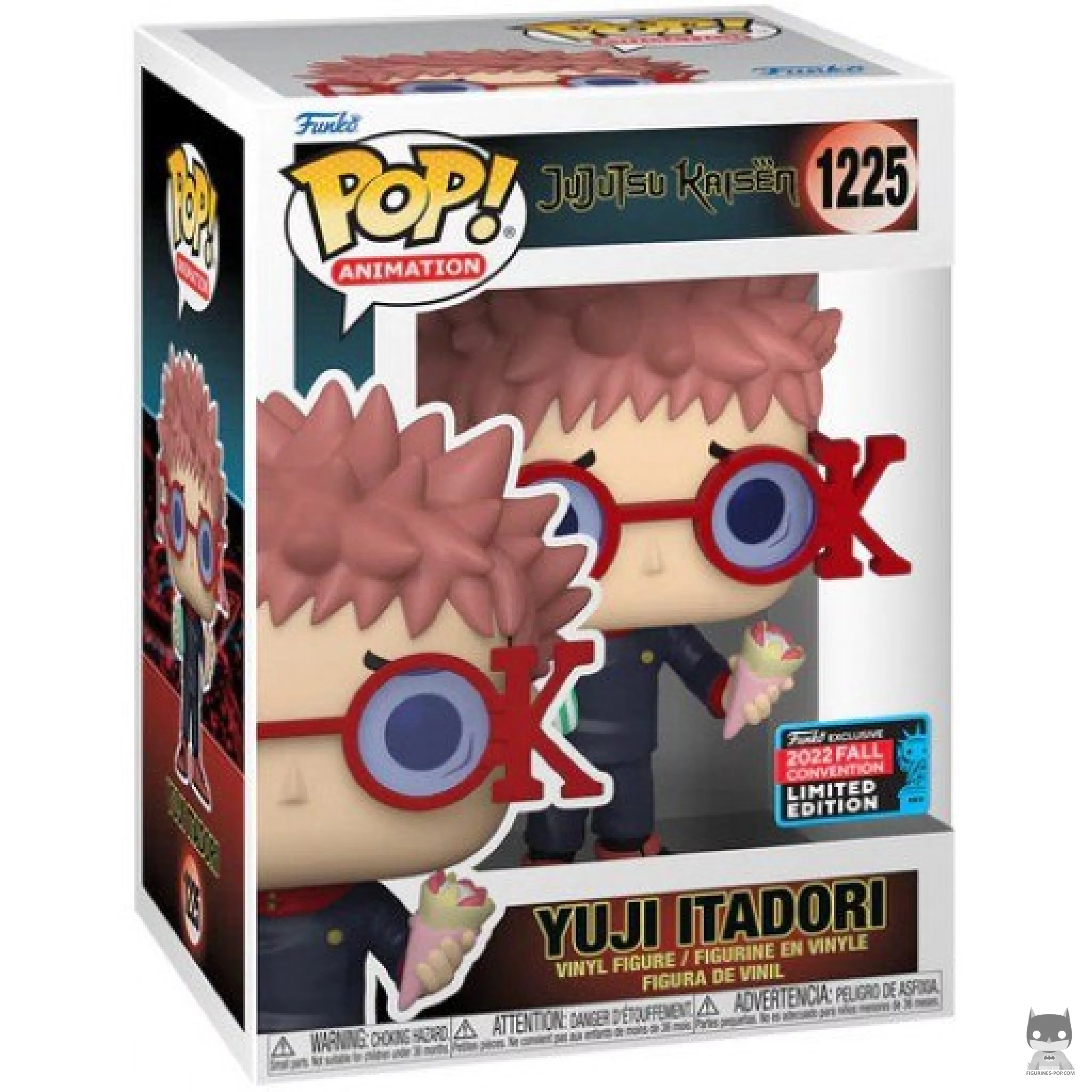 Figura Funko Pop! Yuji Itadori en su caja