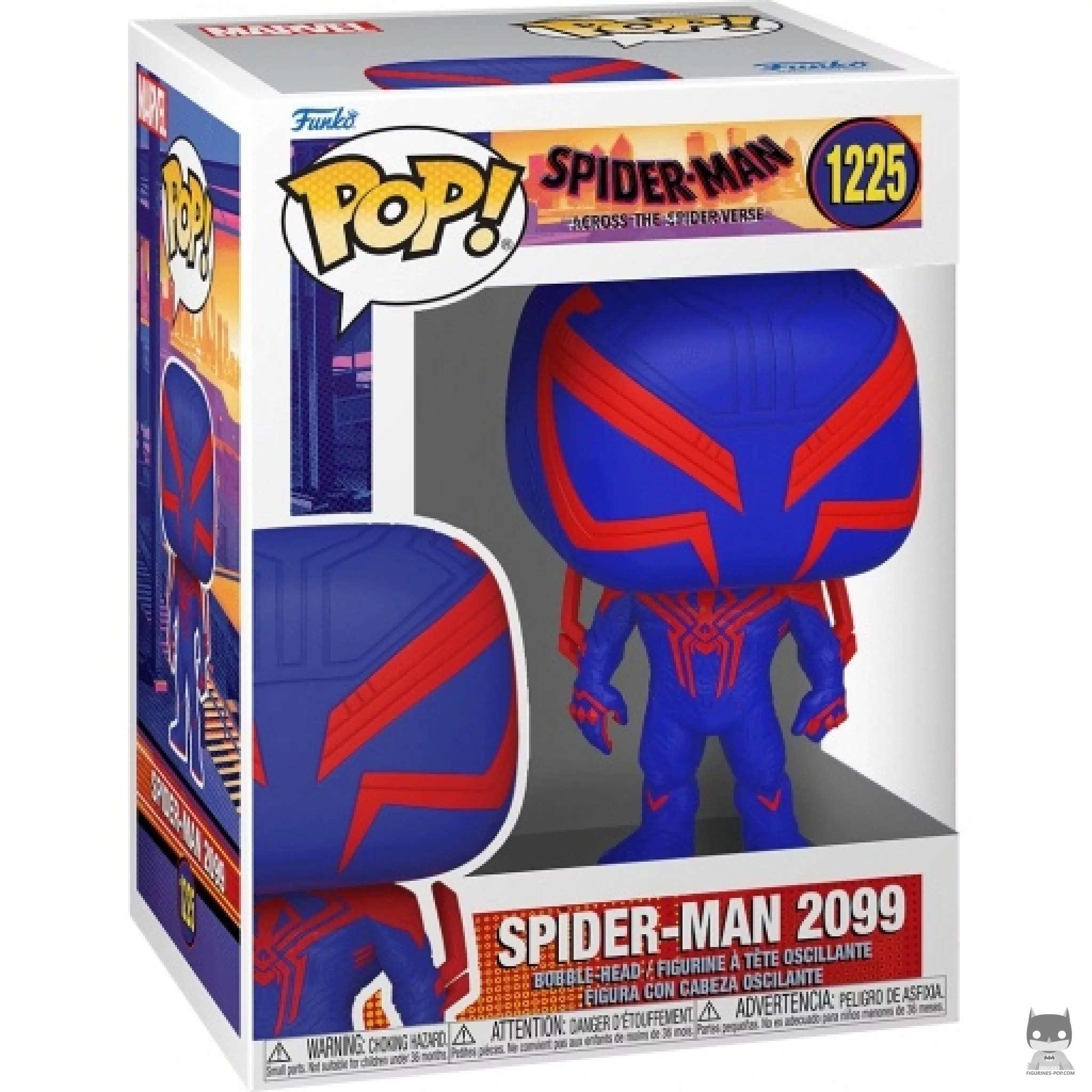 Figura Funko Pop! Spider-Man 2099 en su caja