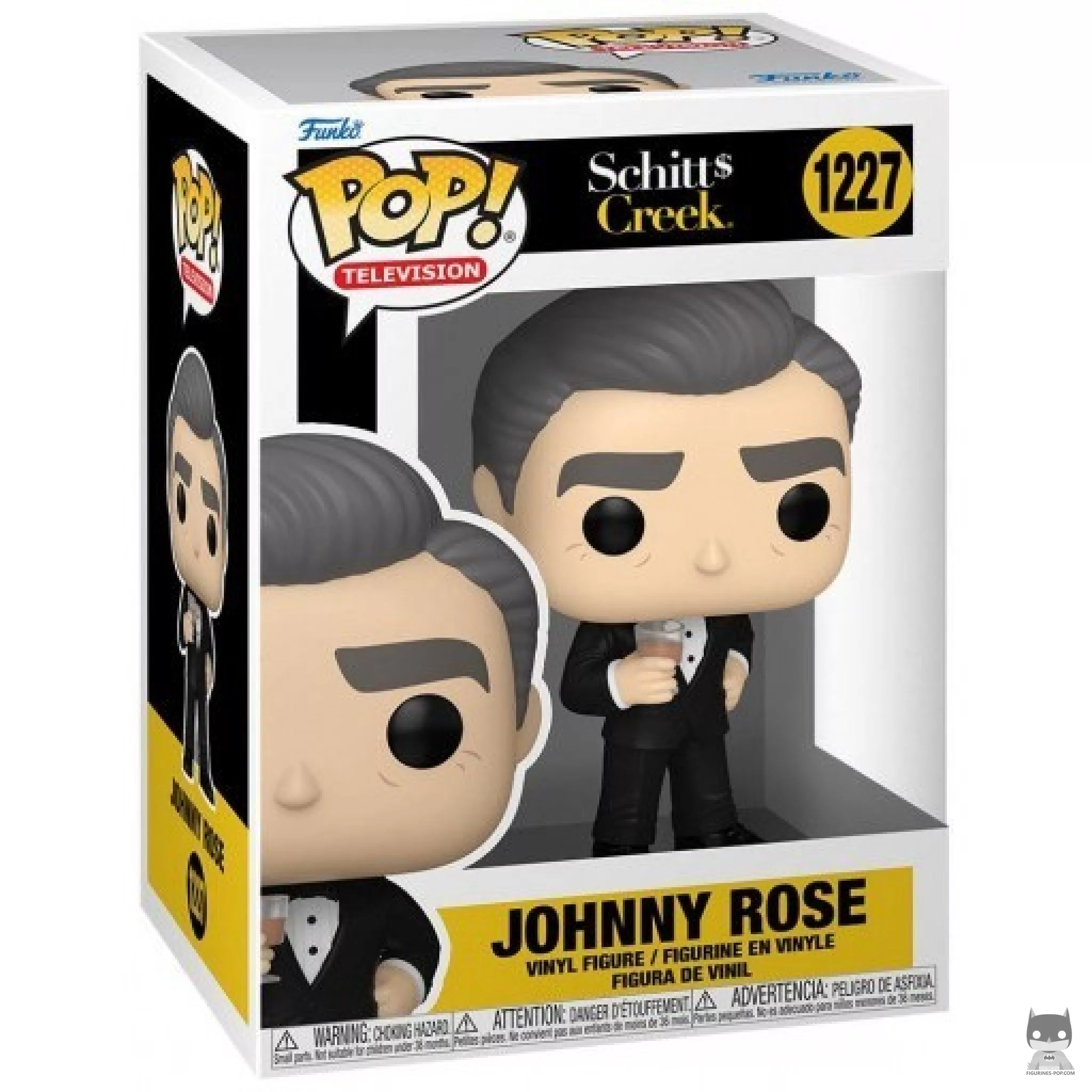 Figura Funko Pop! Johnny Rose (Boda) en su caja