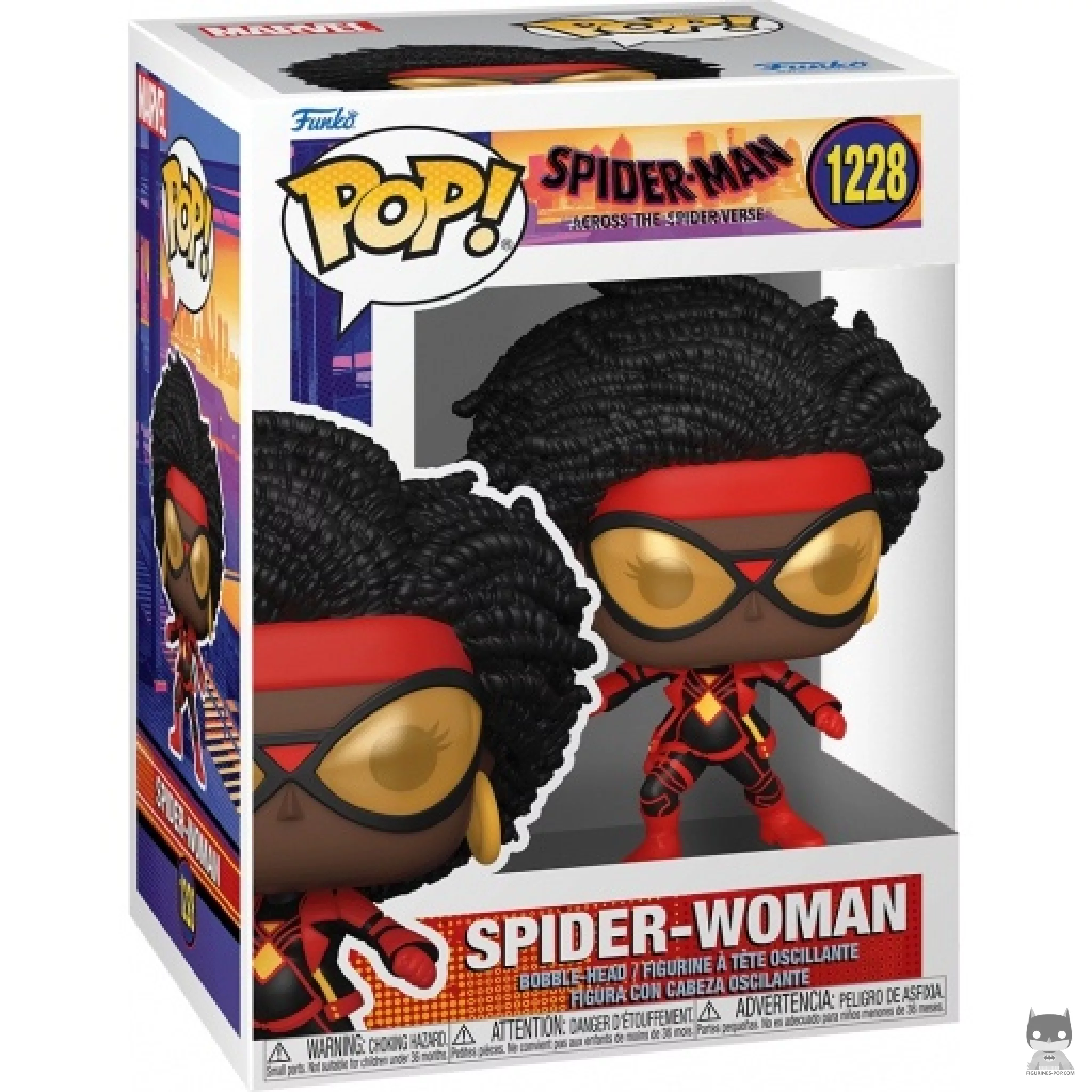 Figura Funko Pop! Spider-Woman en su caja