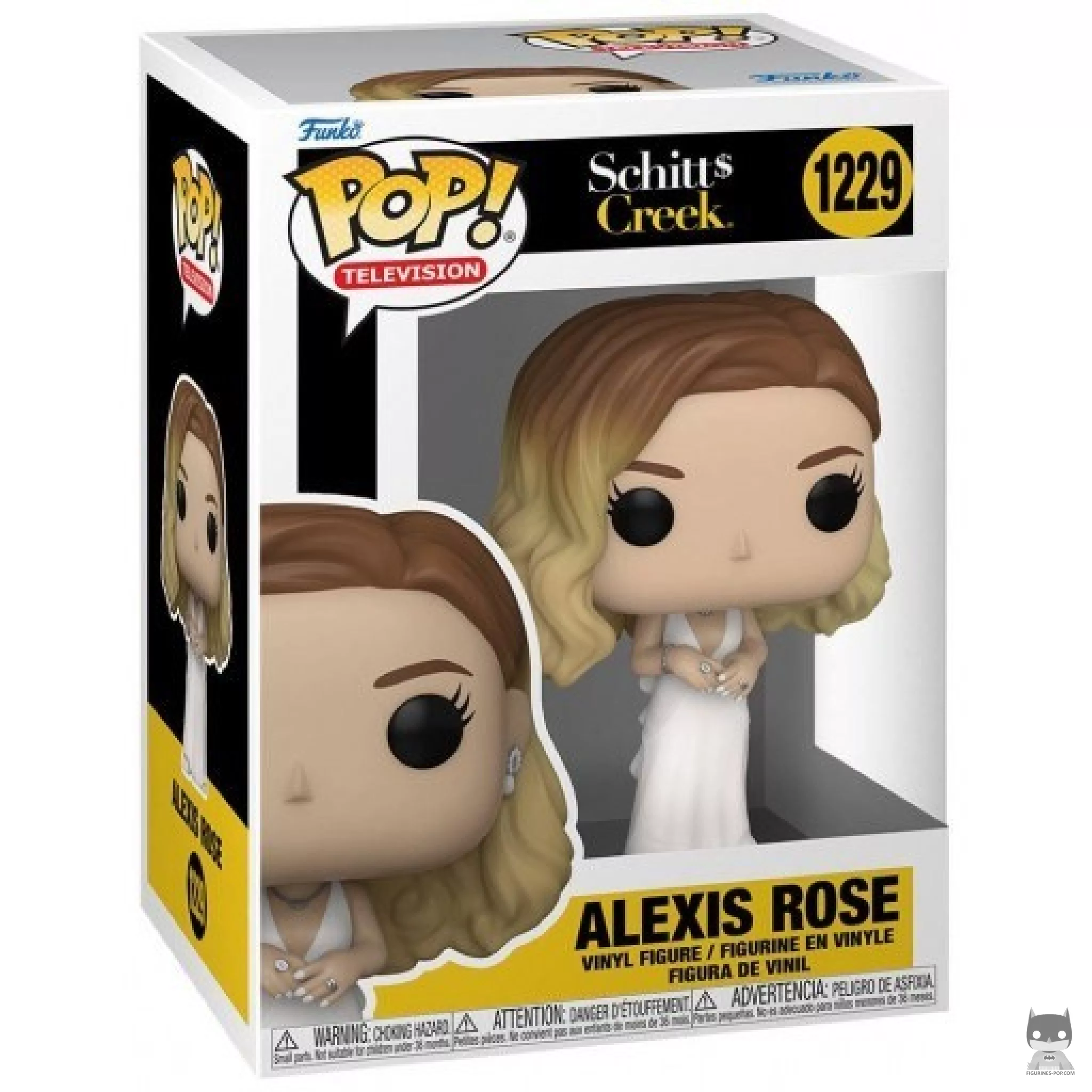 Figura Funko Pop! Alexis Rose (Boda) en su caja